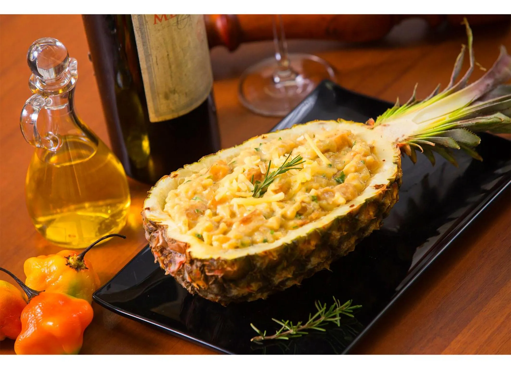 Restaurant/places to eat in Leques Brasil Hotel Escola