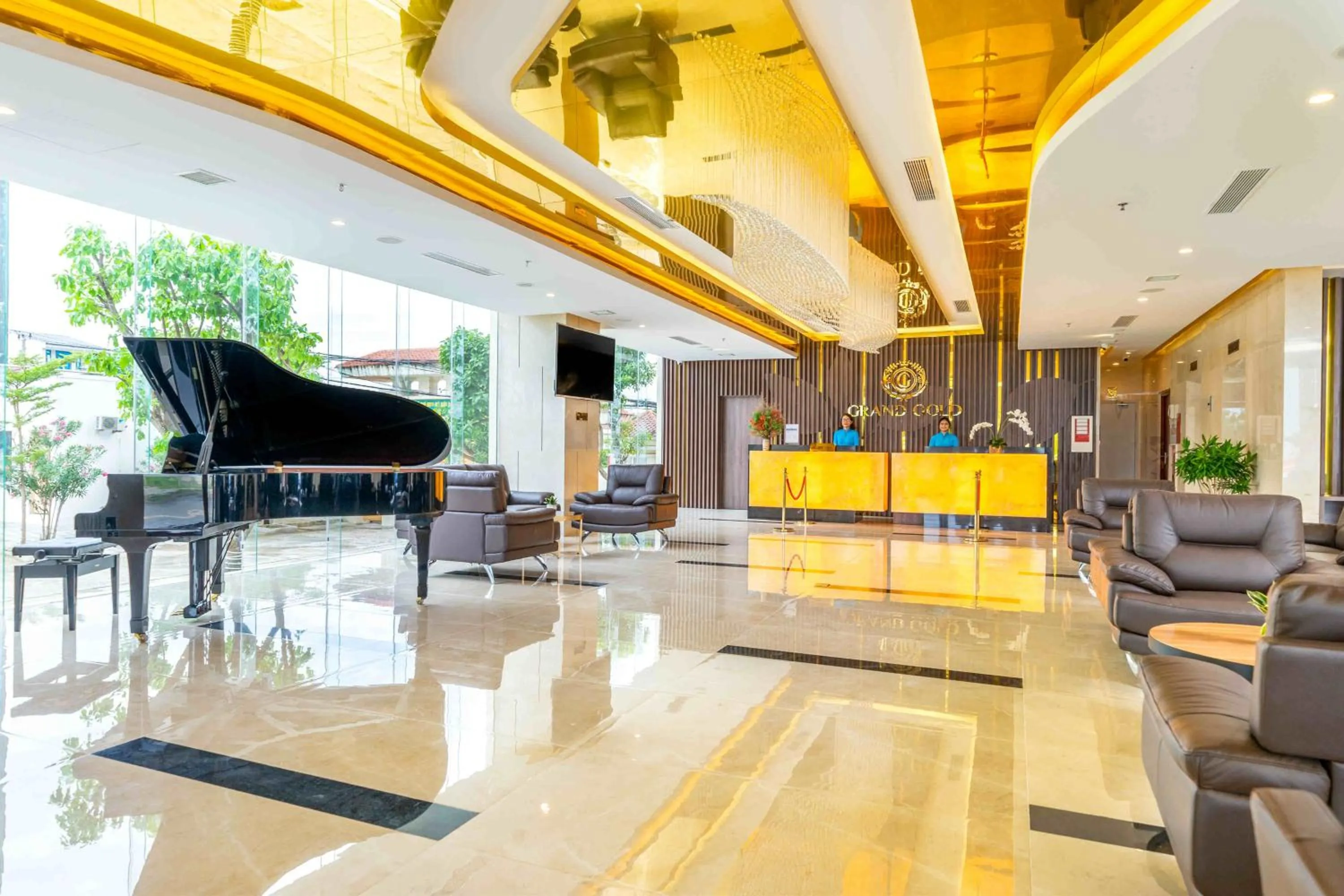Lobby or reception in Grand Gold Hotel