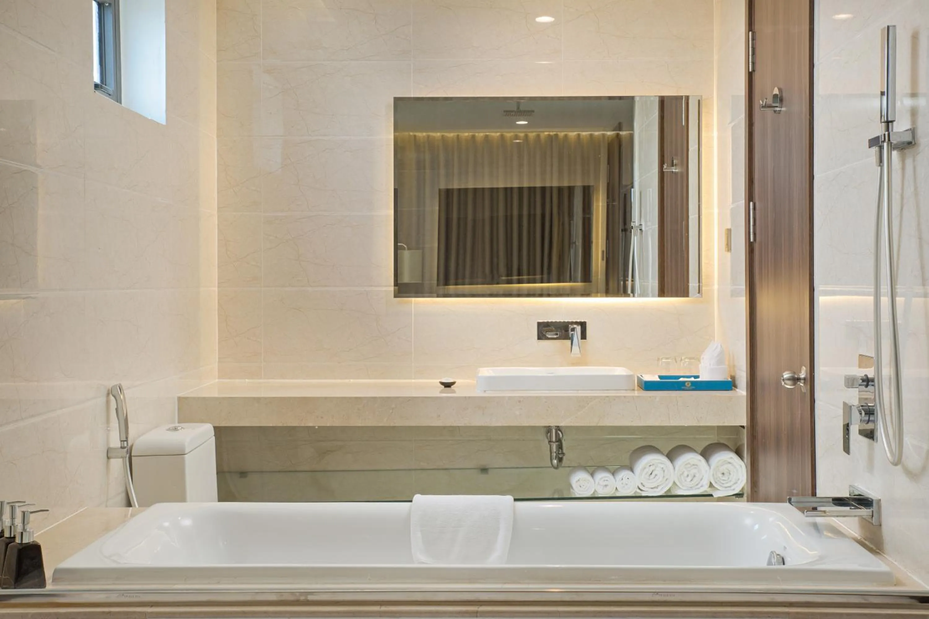 Toilet in Grand Gold Hotel