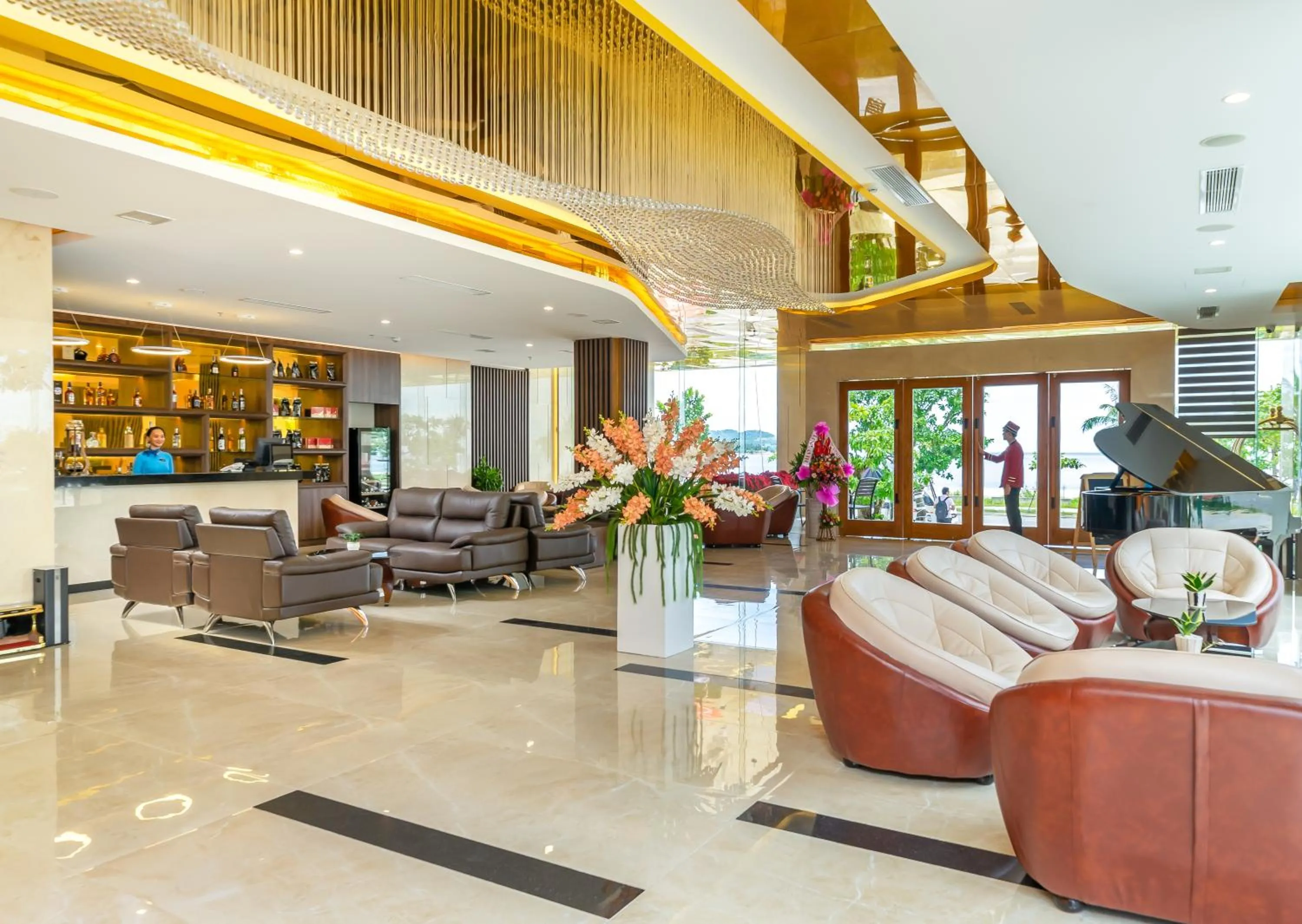 Lobby or reception in Grand Gold Hotel