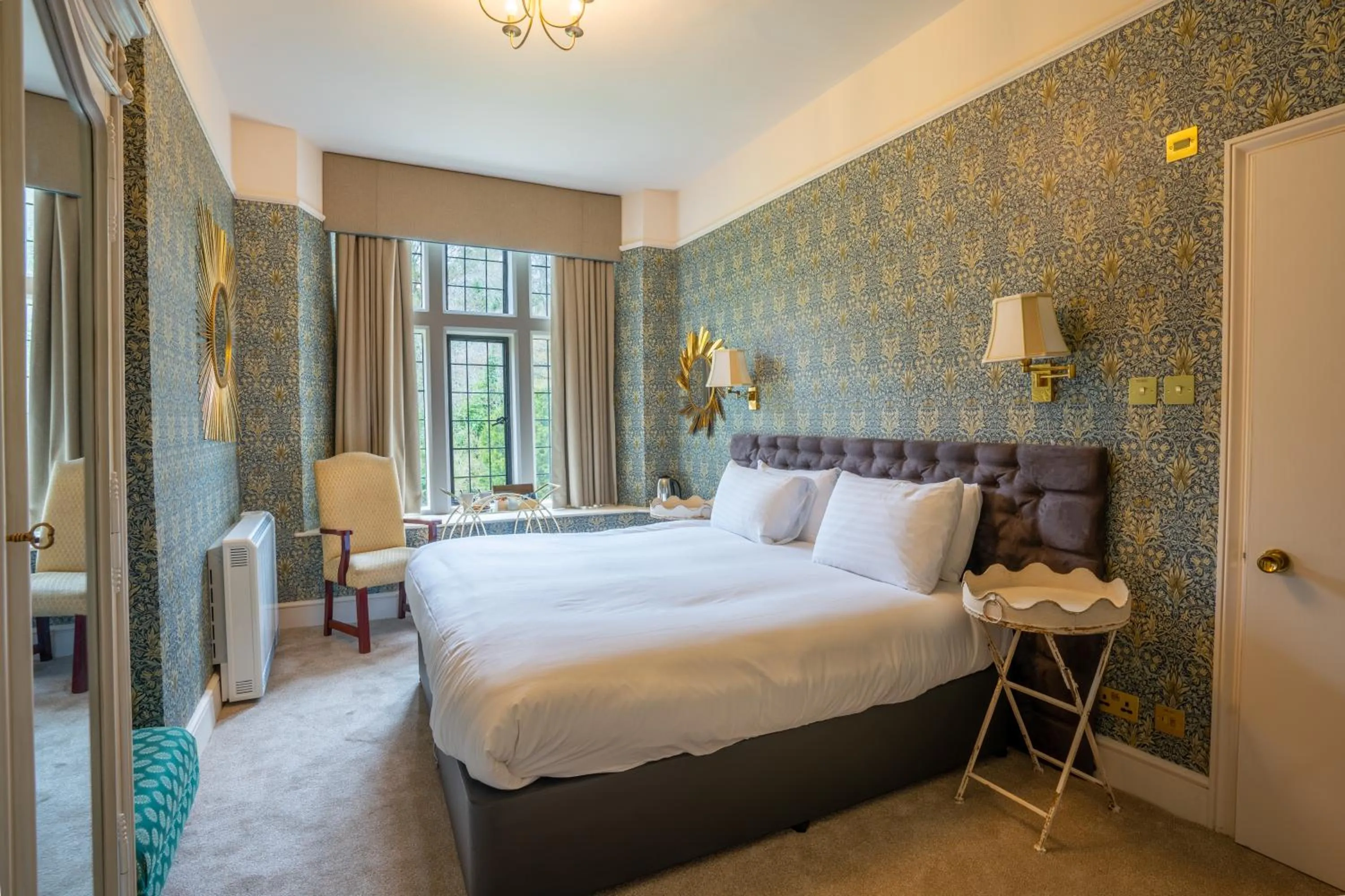 Bedroom in Broome Park Hotel