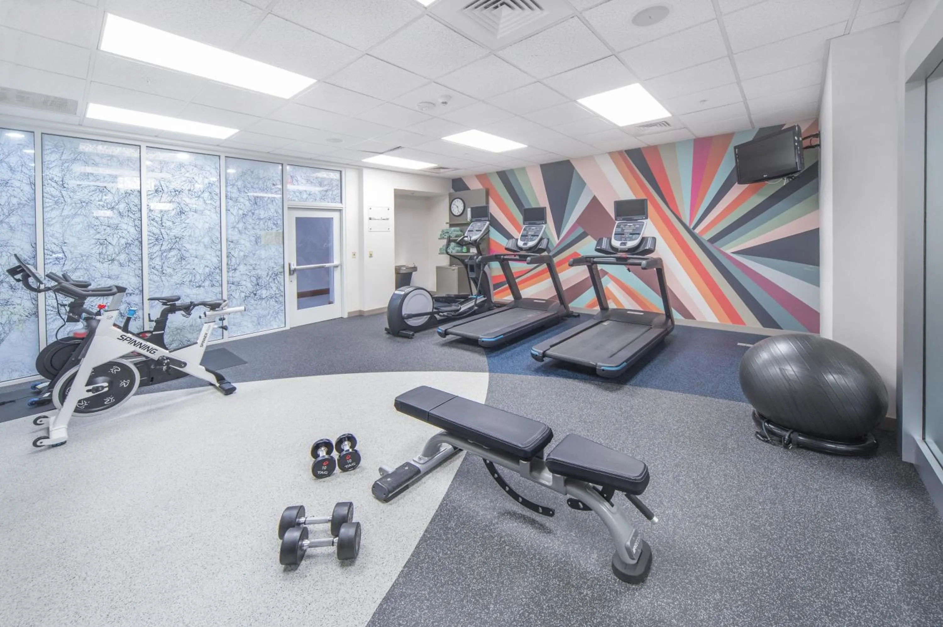 Fitness centre/facilities in Hilton Garden Inn Clifton Park