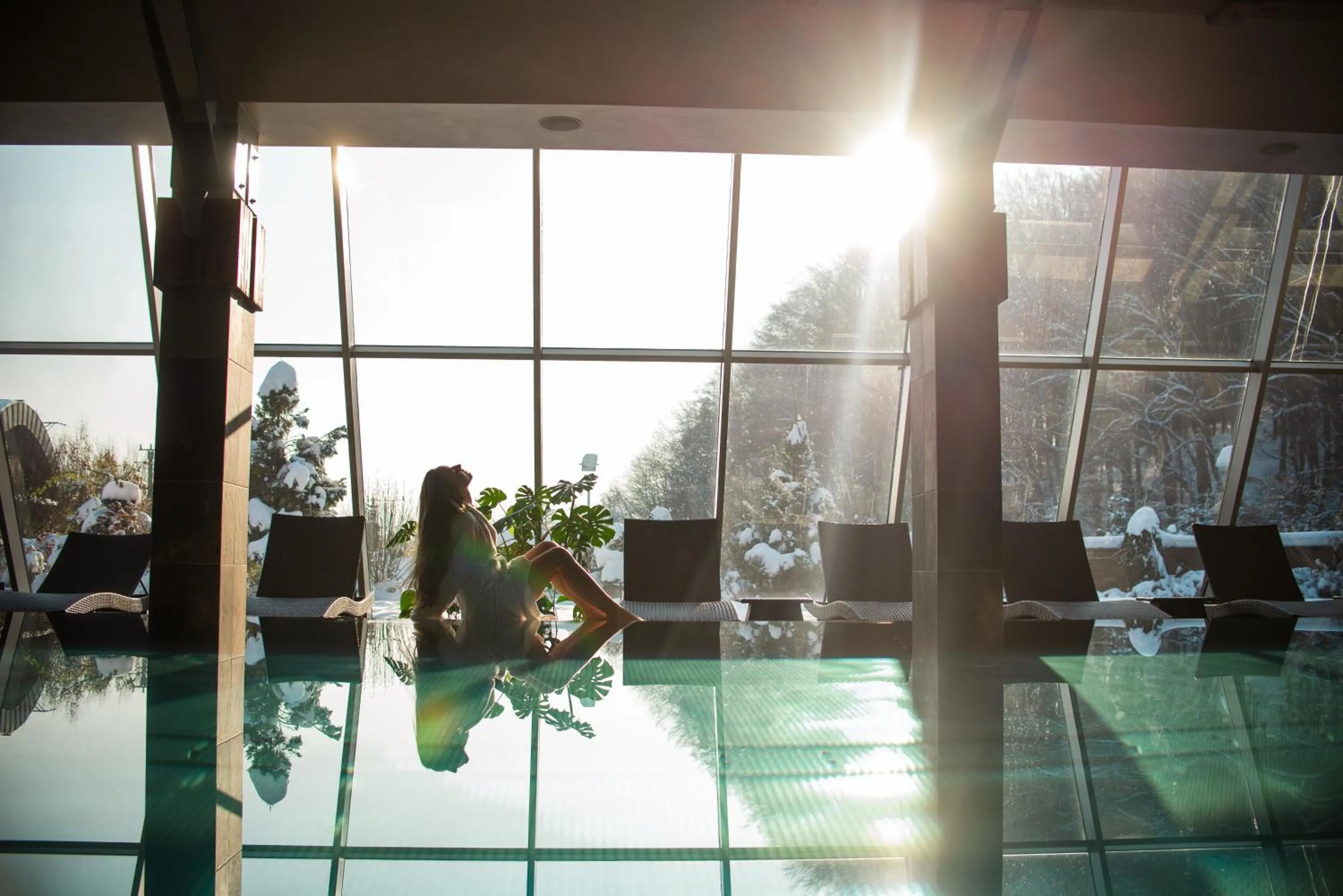 Swimming pool in Młyn Jacka Hotel & Spa