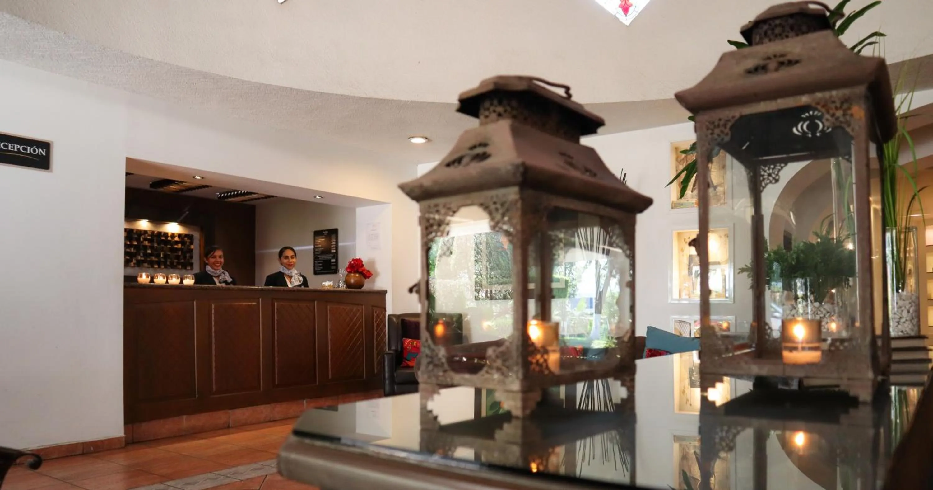 Lobby or reception in Meson del Valle