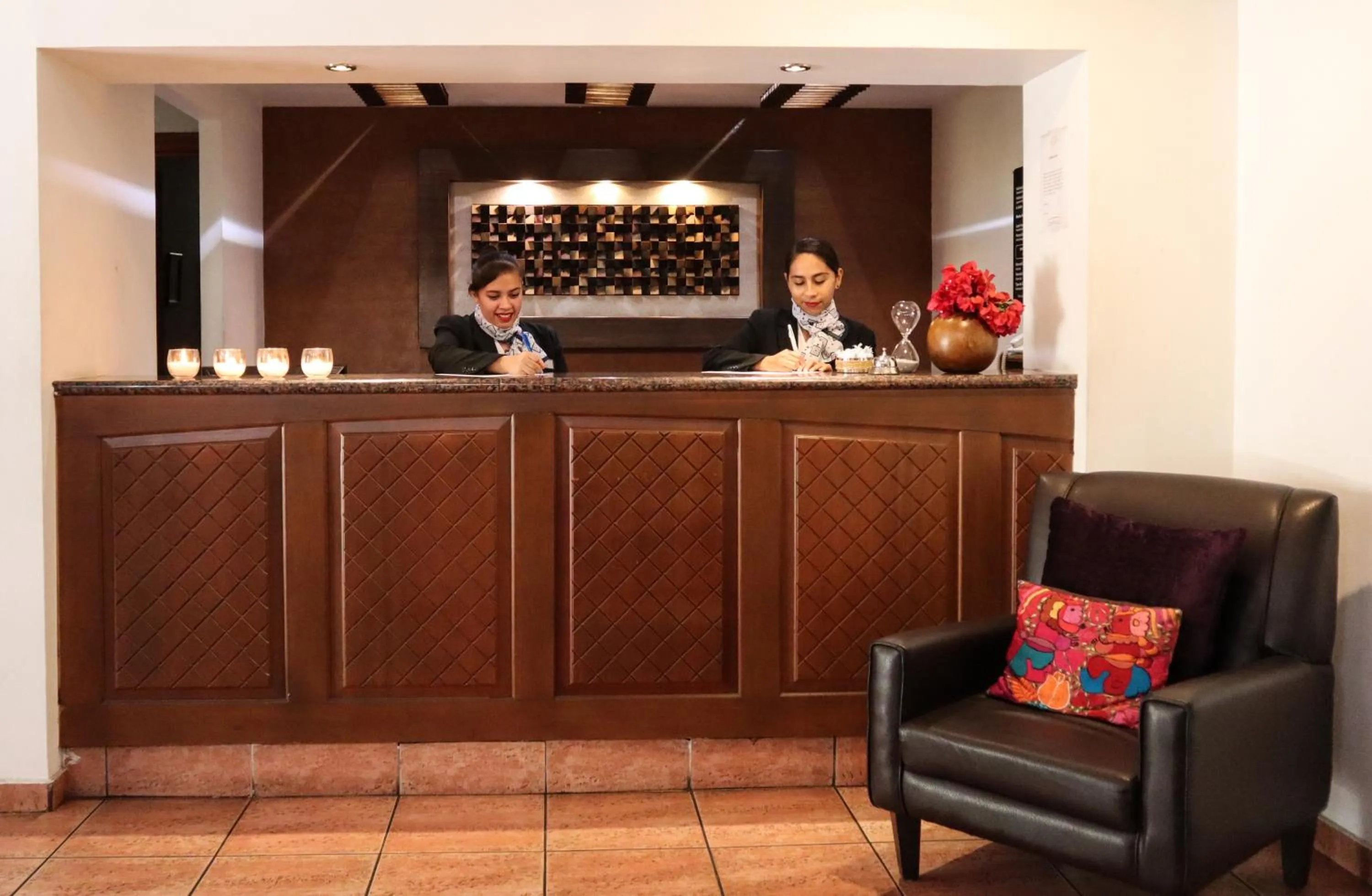 Lobby or reception in Meson del Valle