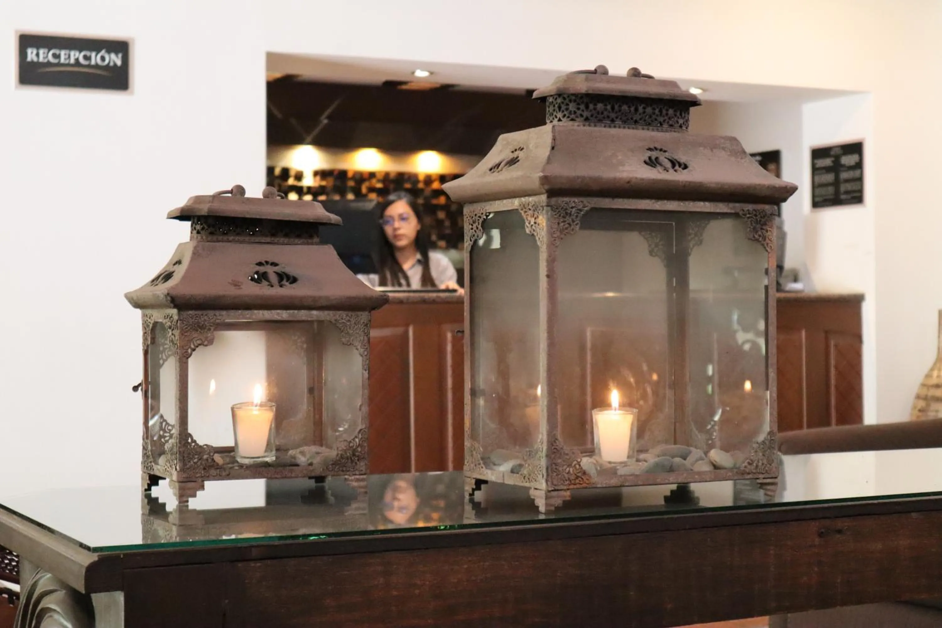 Lobby or reception in Meson del Valle