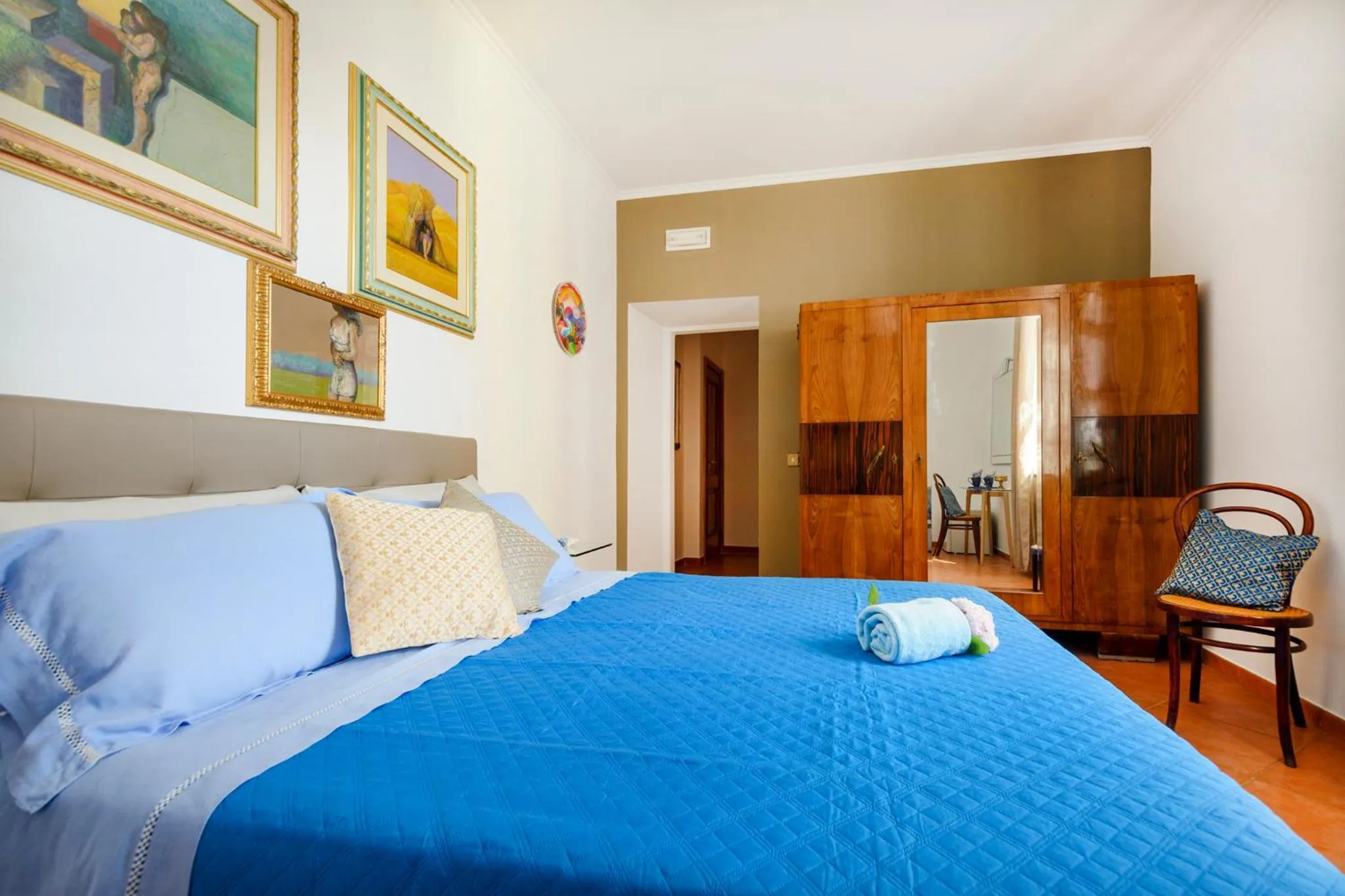Bed in B&B Al Mare Sorrento