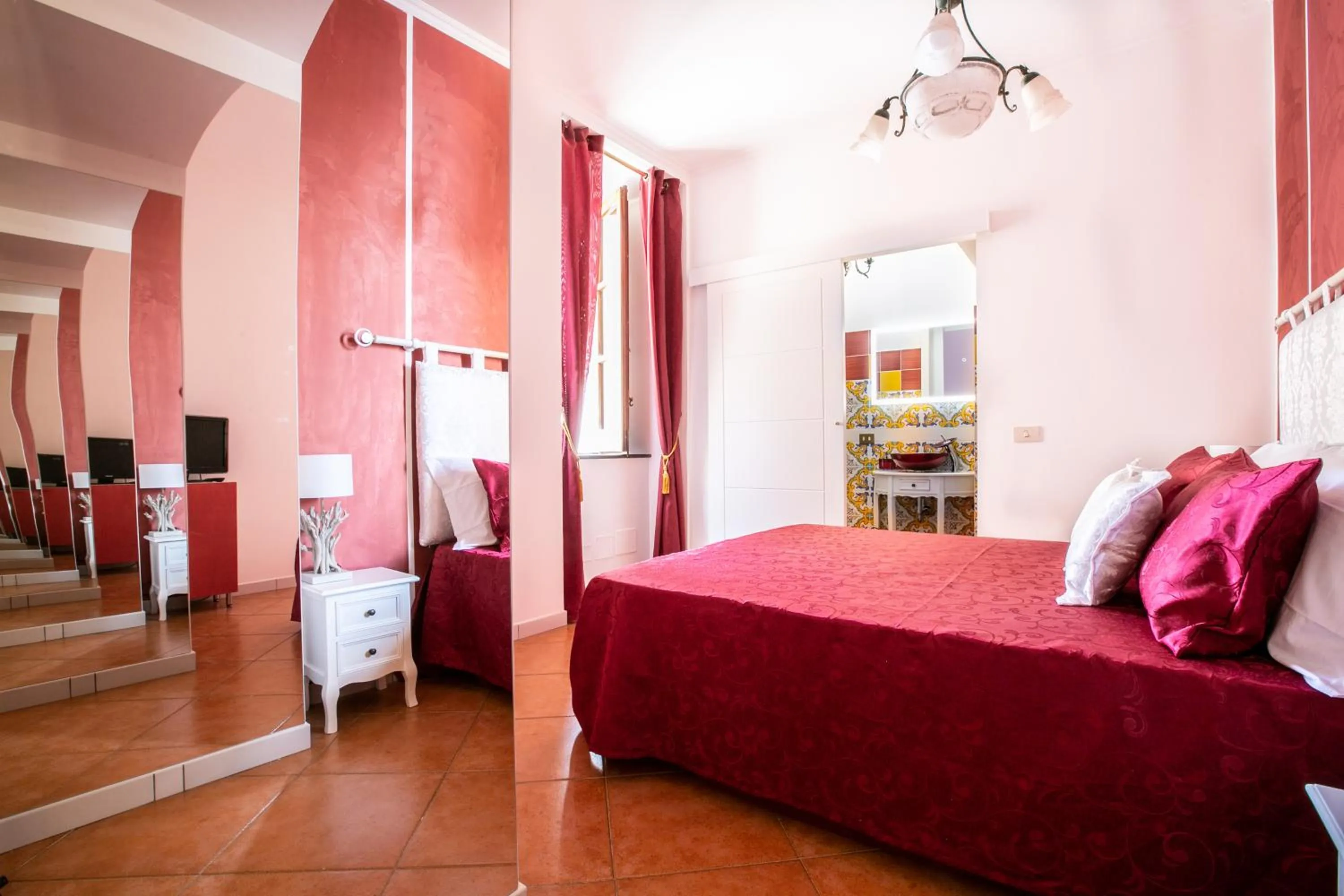 Bedroom, Bed in B&B Al Mare Sorrento