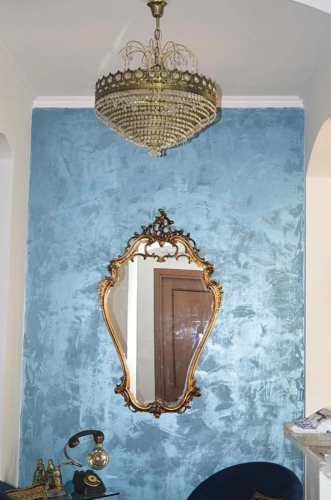 Decorative detail in B&B Al Mare Sorrento