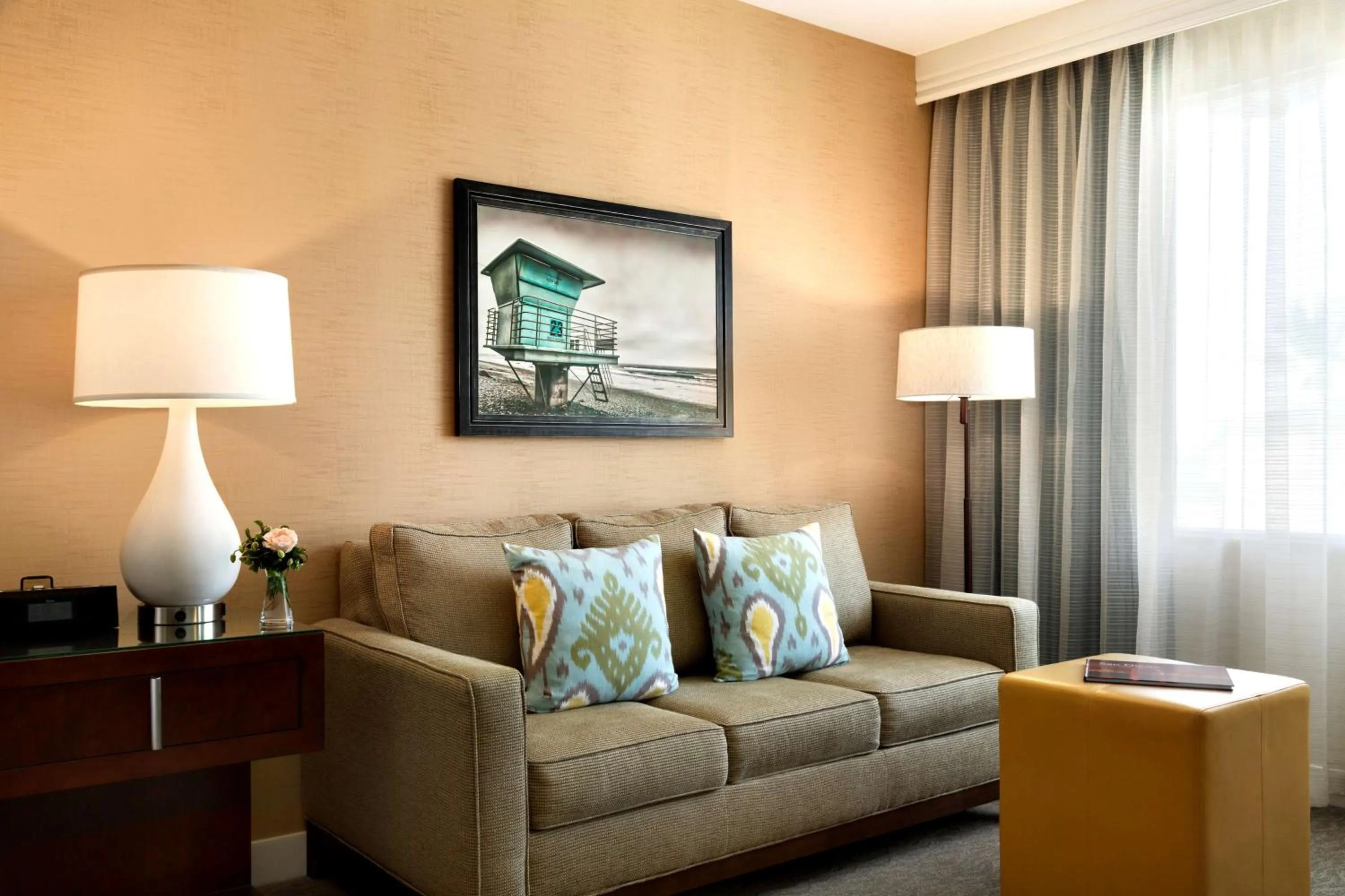 Bed in Cape Rey Carlsbad Beach, A Hilton Resort & Spa