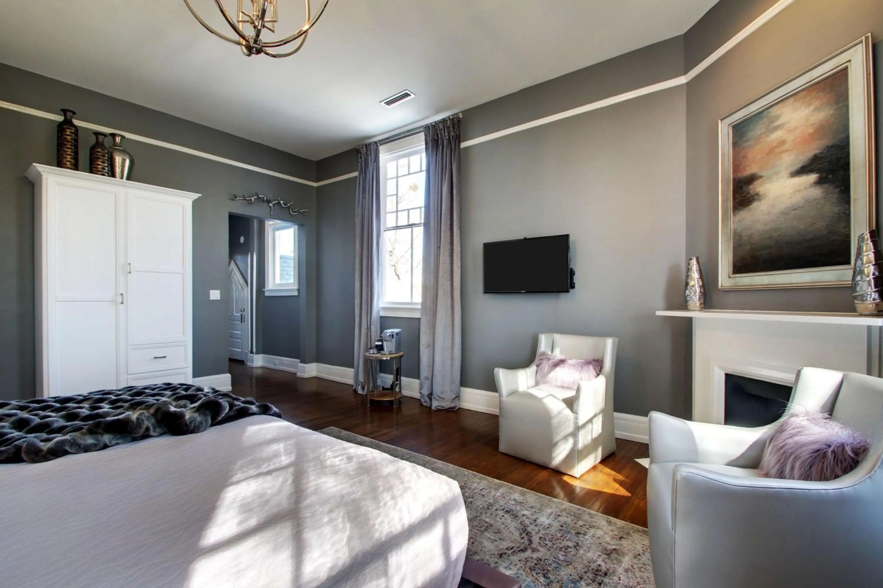 Photo of the whole room, Bed in Hotel Finial BW Premier Collection Oxford - Anniston