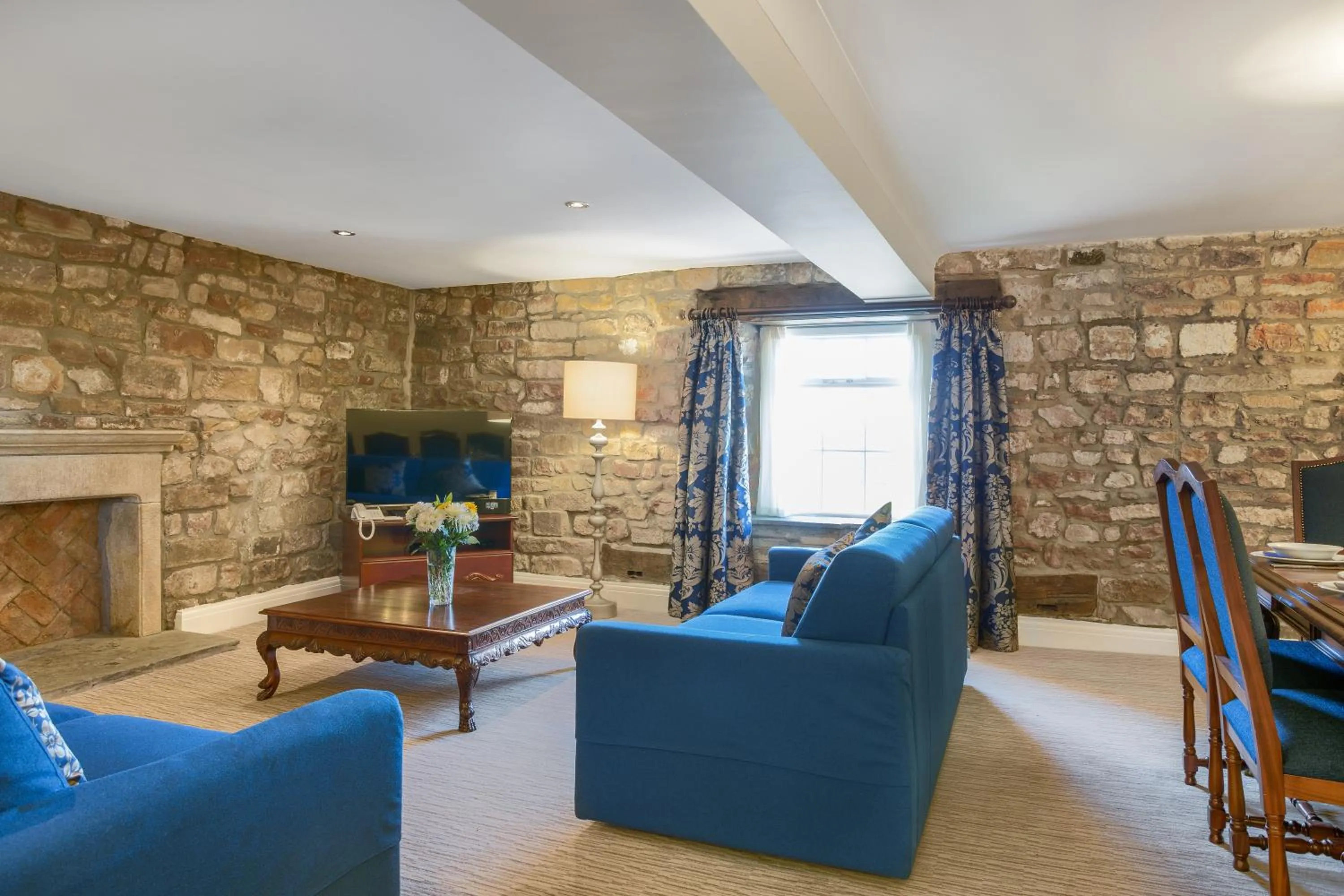 Living room in Thurnham Hall Resort