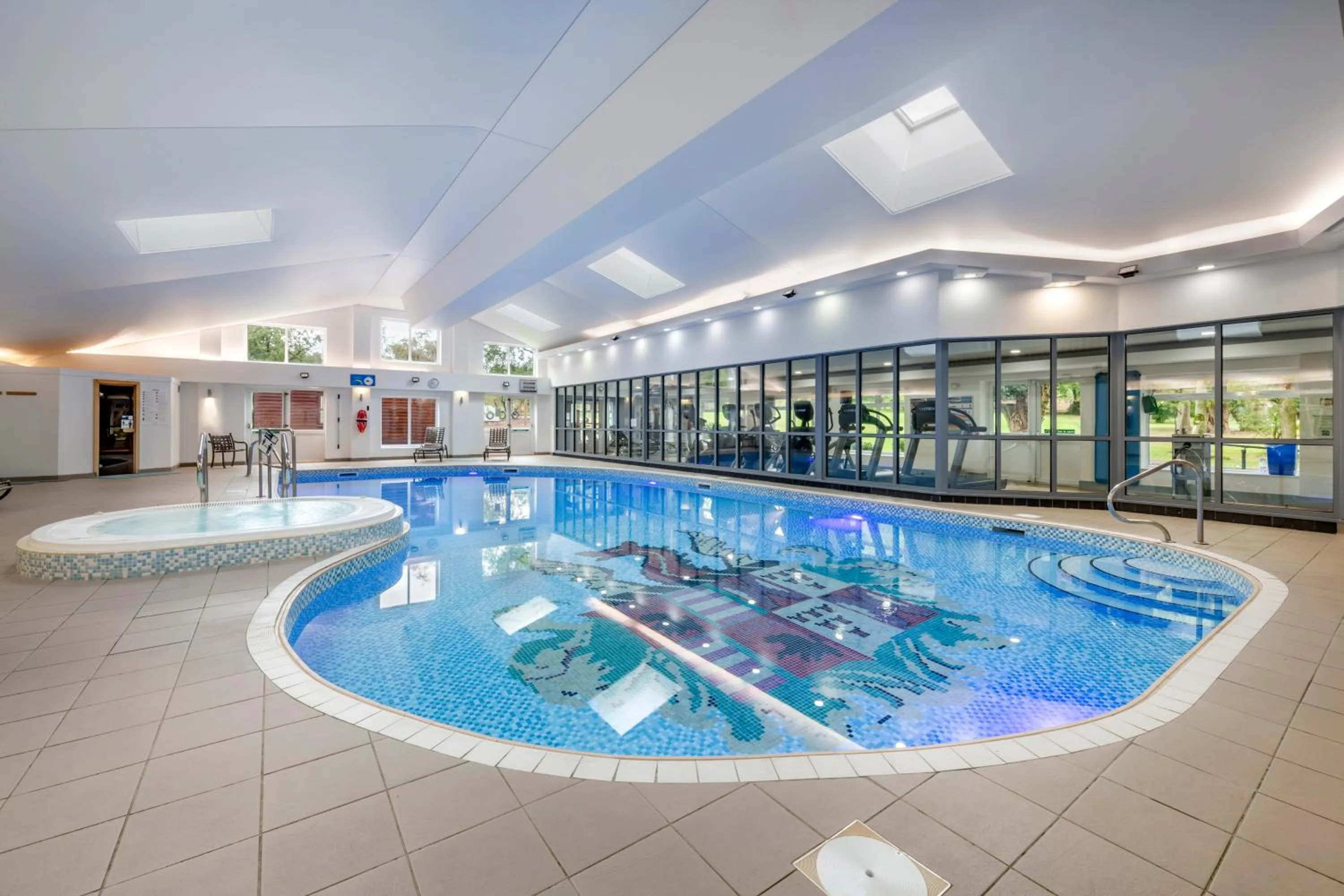 Swimming pool in Thurnham Hall Resort