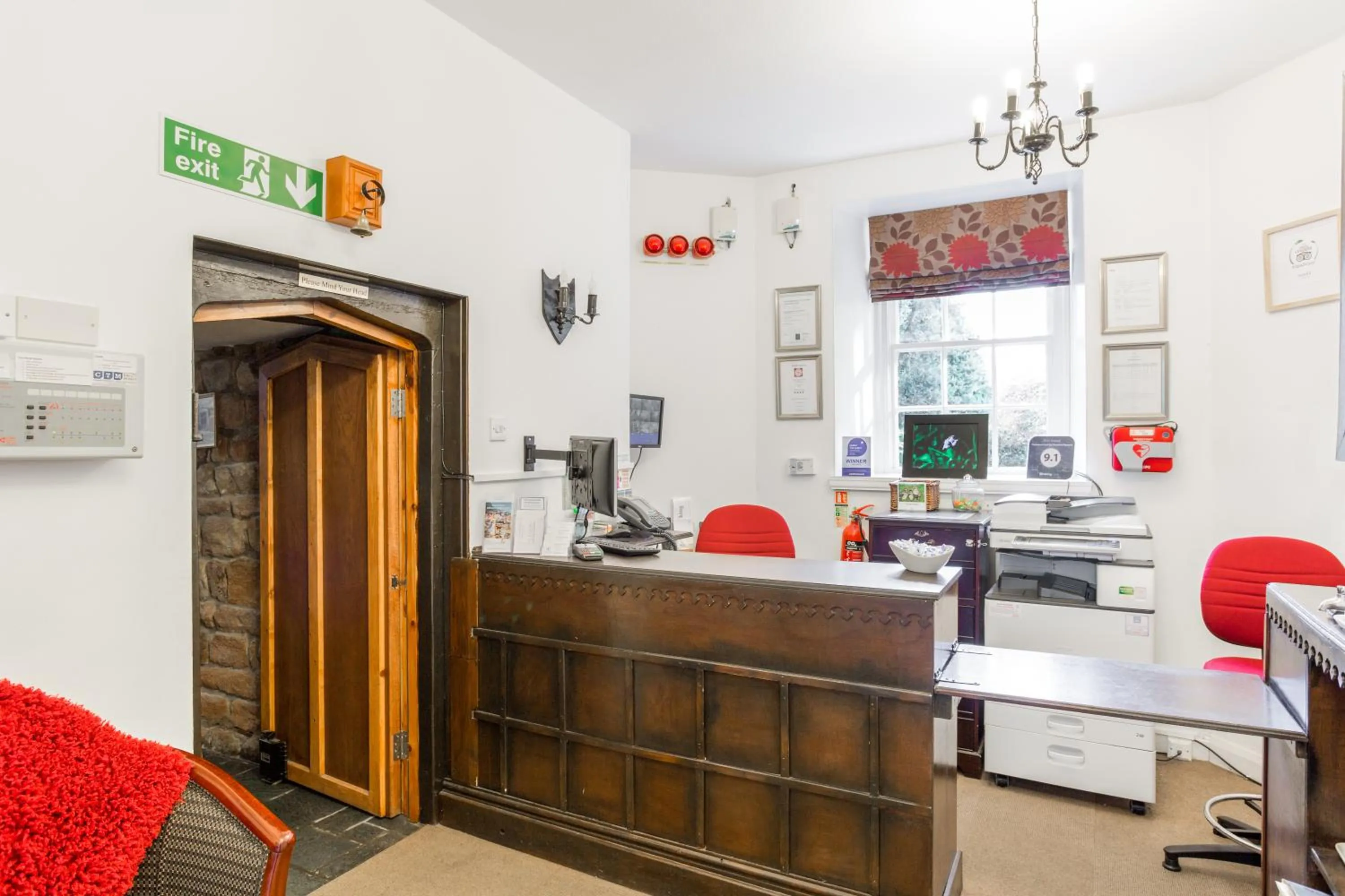 Lobby or reception in Thurnham Hall Resort