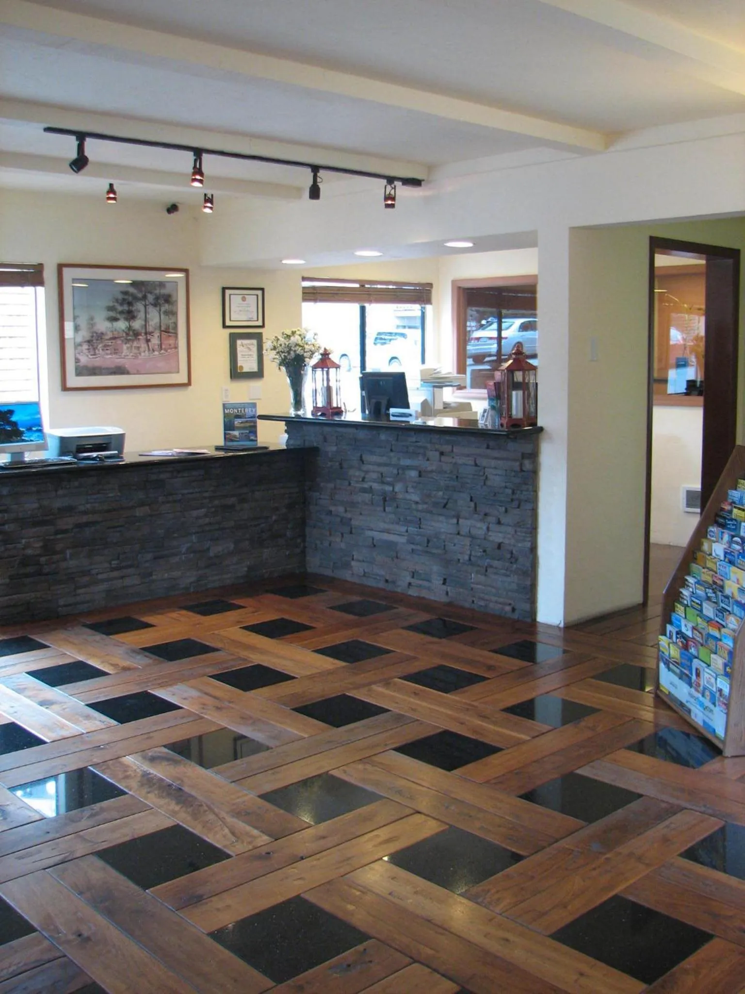 Lobby or reception in Lighthouse Lodge & Cottages
