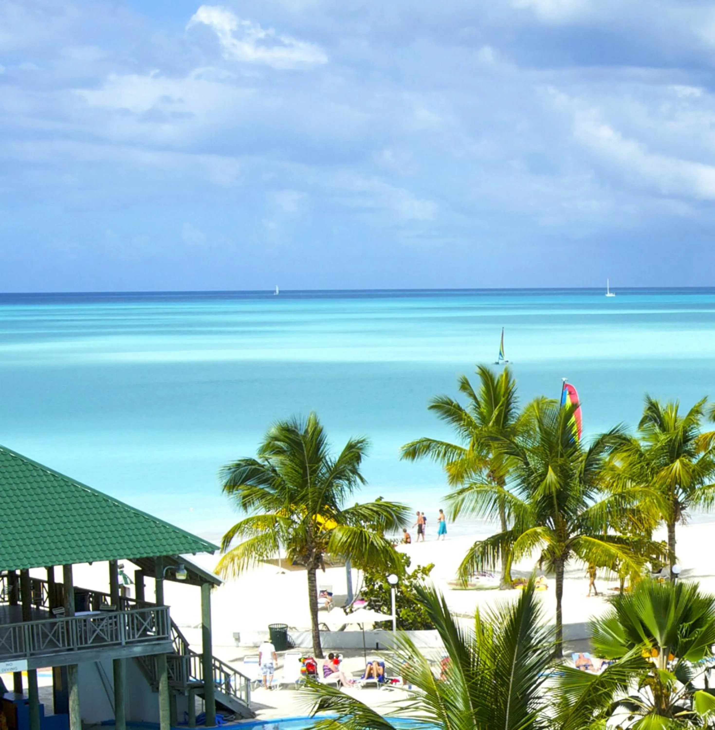 Sea view in Jolly Beach Antigua - All Inclusive