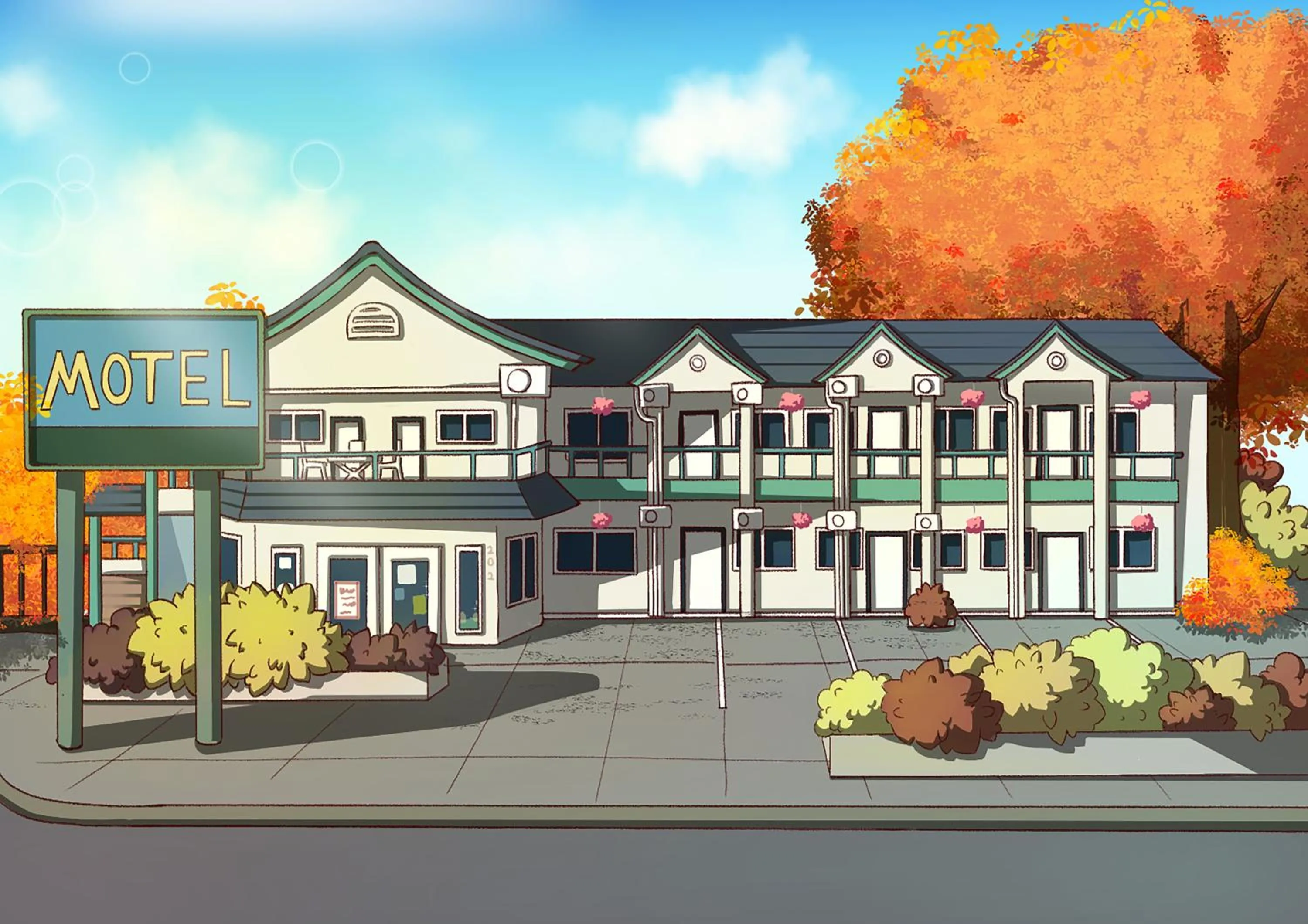 Property building in Harbour Light Motel