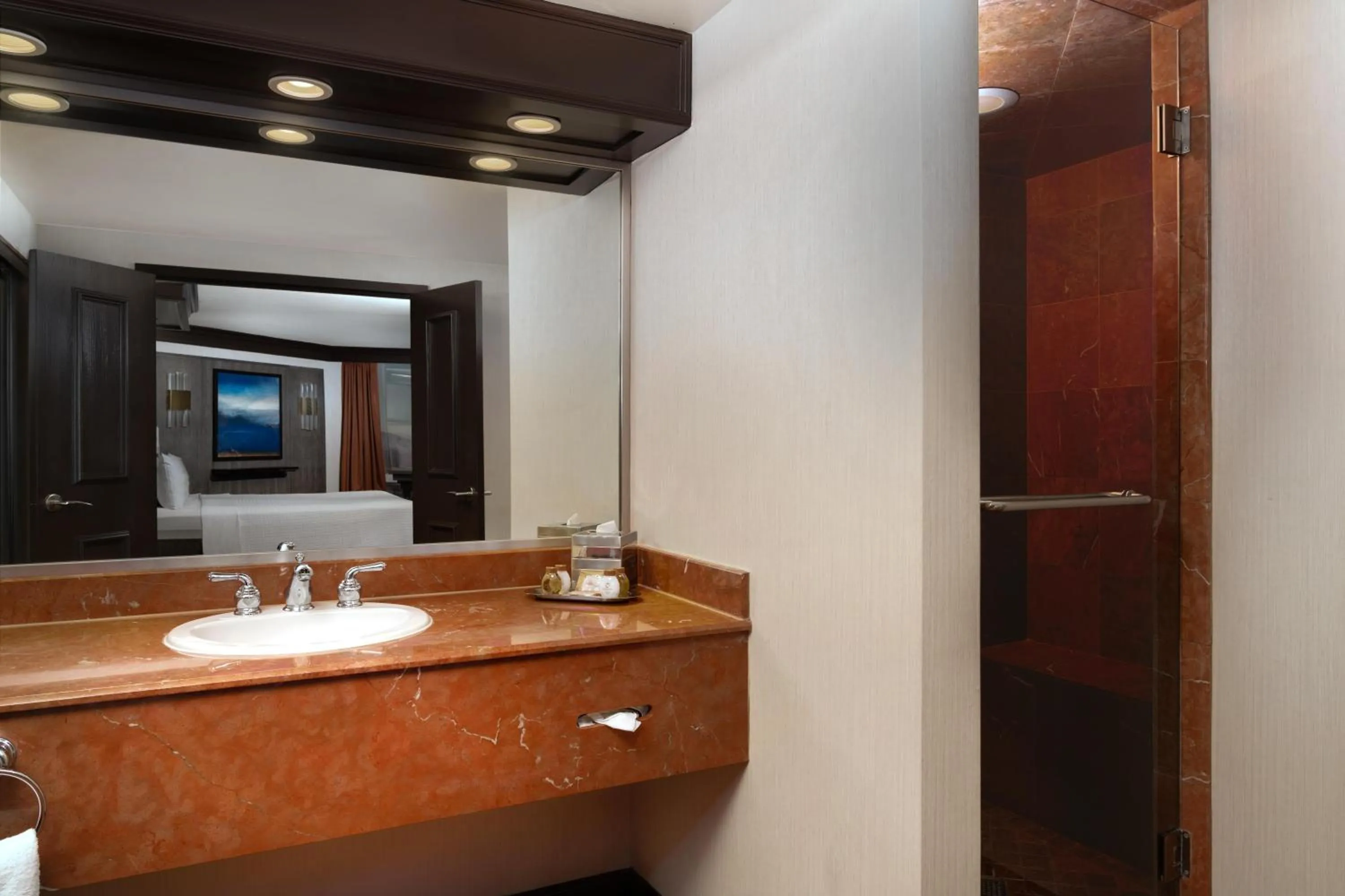 Shower in Treasure Island - TI Las Vegas Hotel & Casino