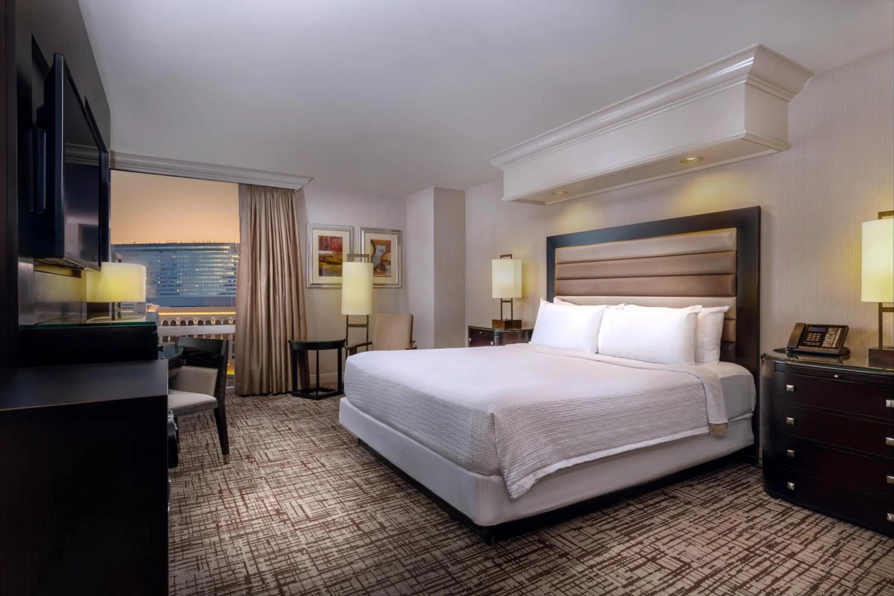 Bed in Treasure Island - TI Las Vegas Hotel & Casino