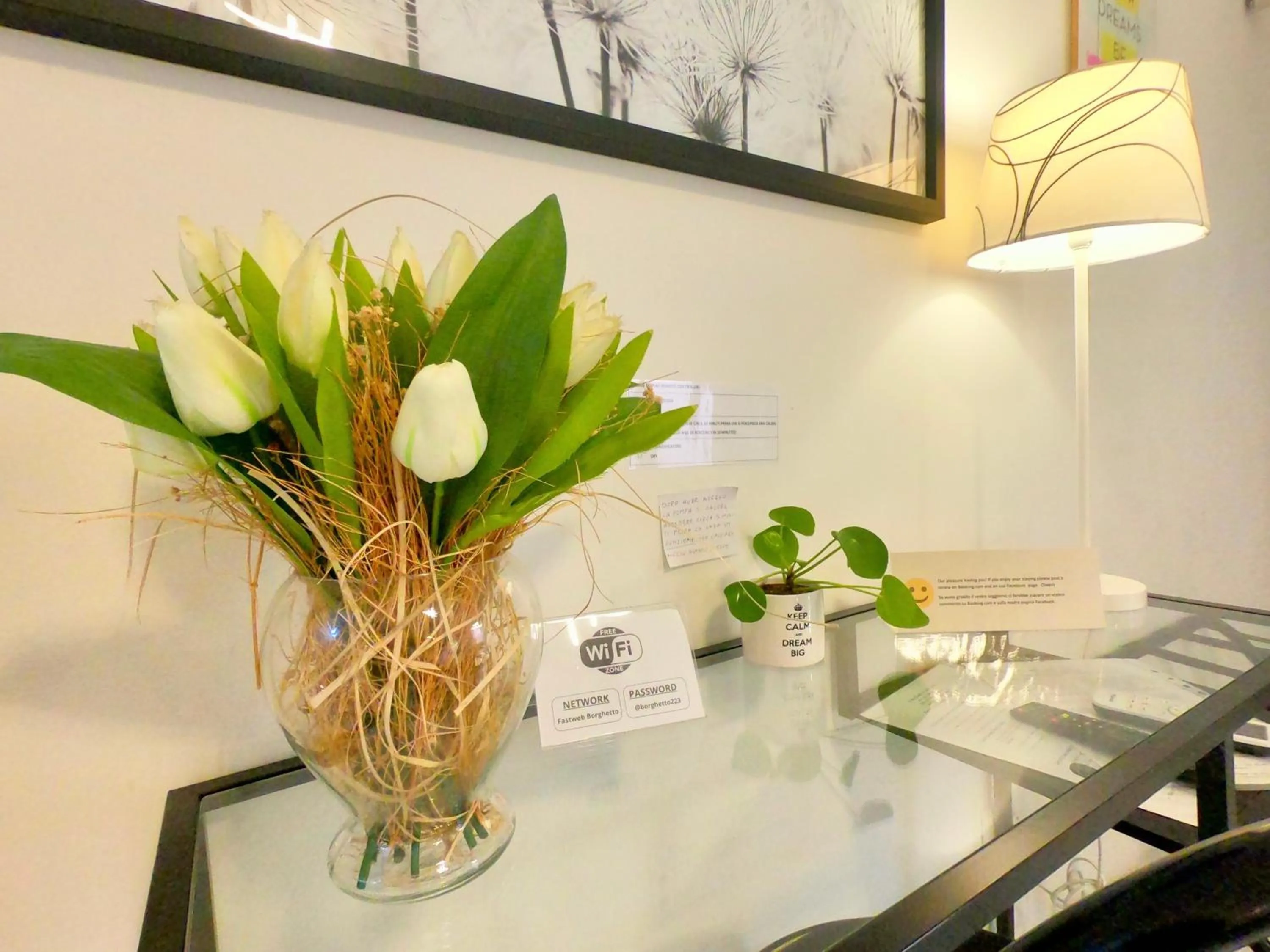Seating area in Il BorGhetto Guest House