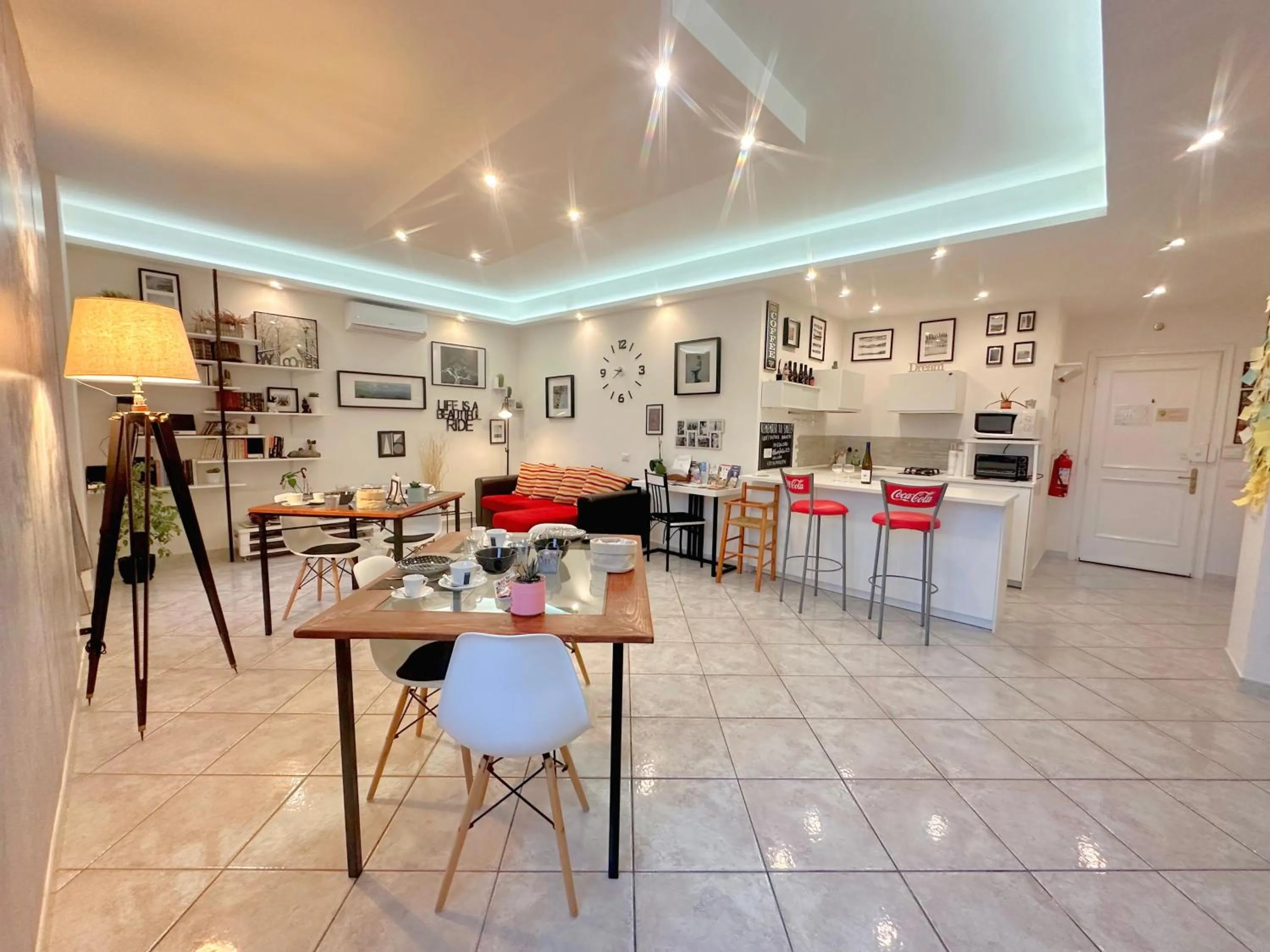 Seating area in Il BorGhetto Guest House