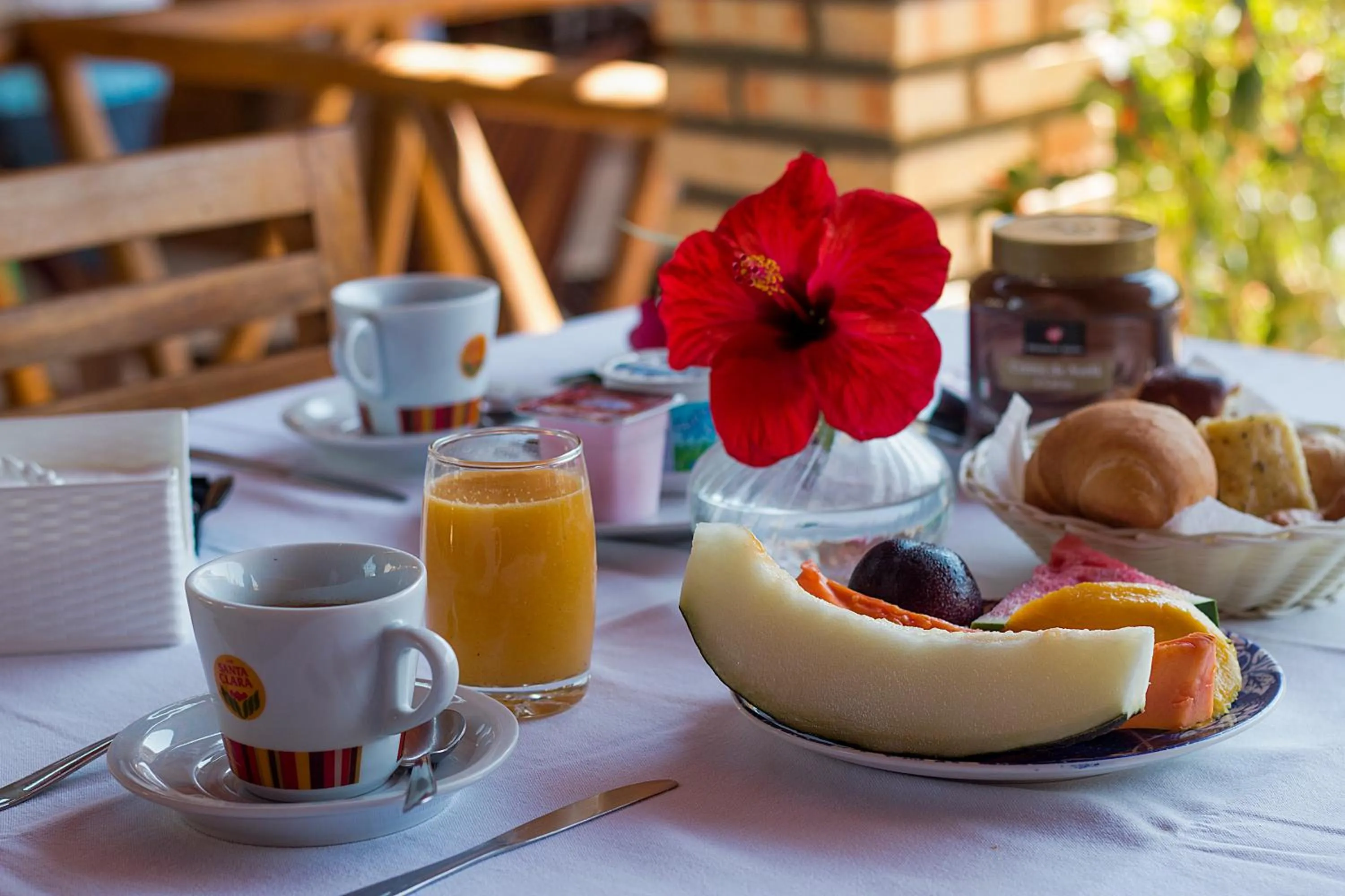 Breakfast in Jardim dos Orixás
