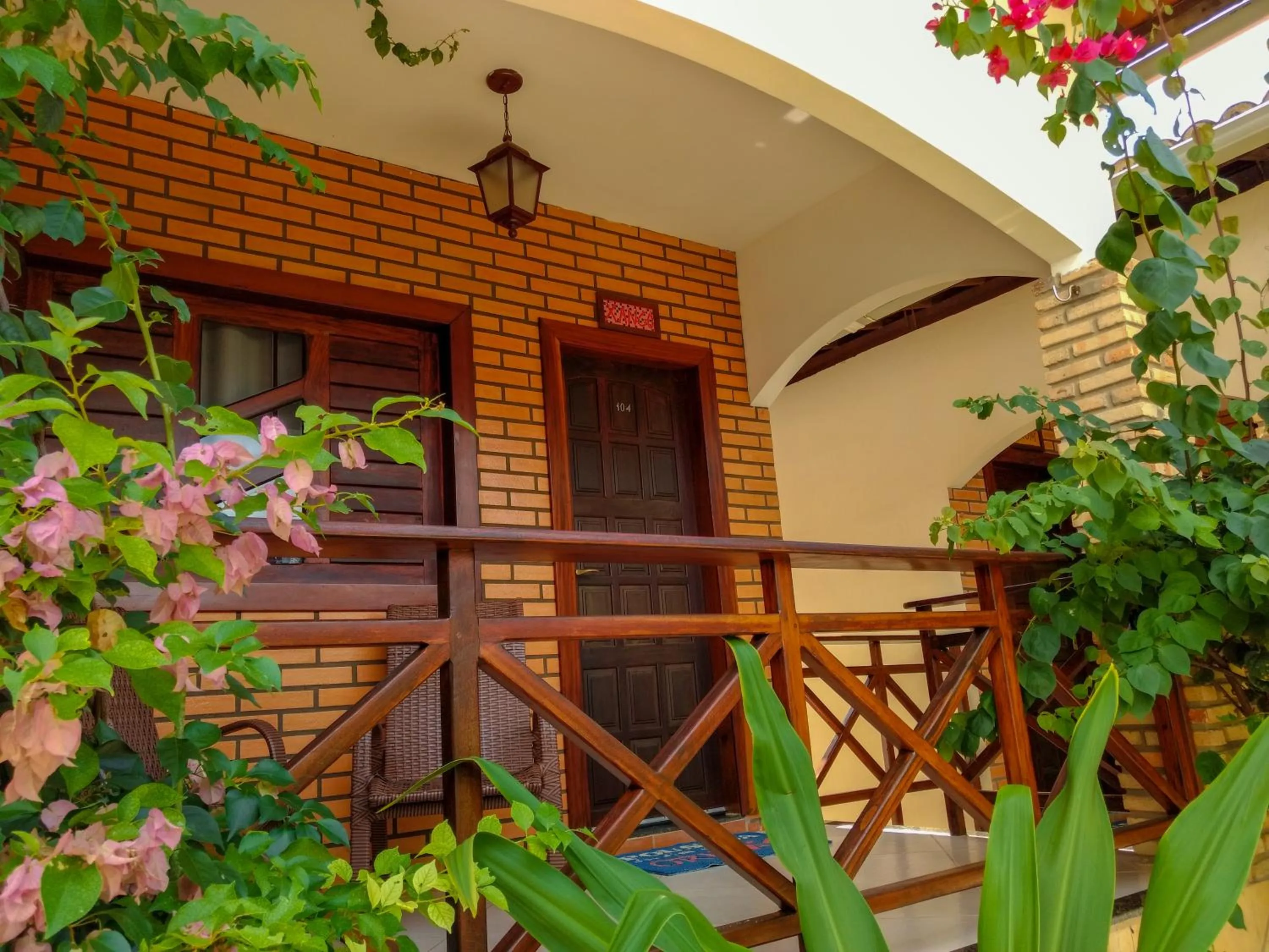 Garden view in Jardim dos Orixás