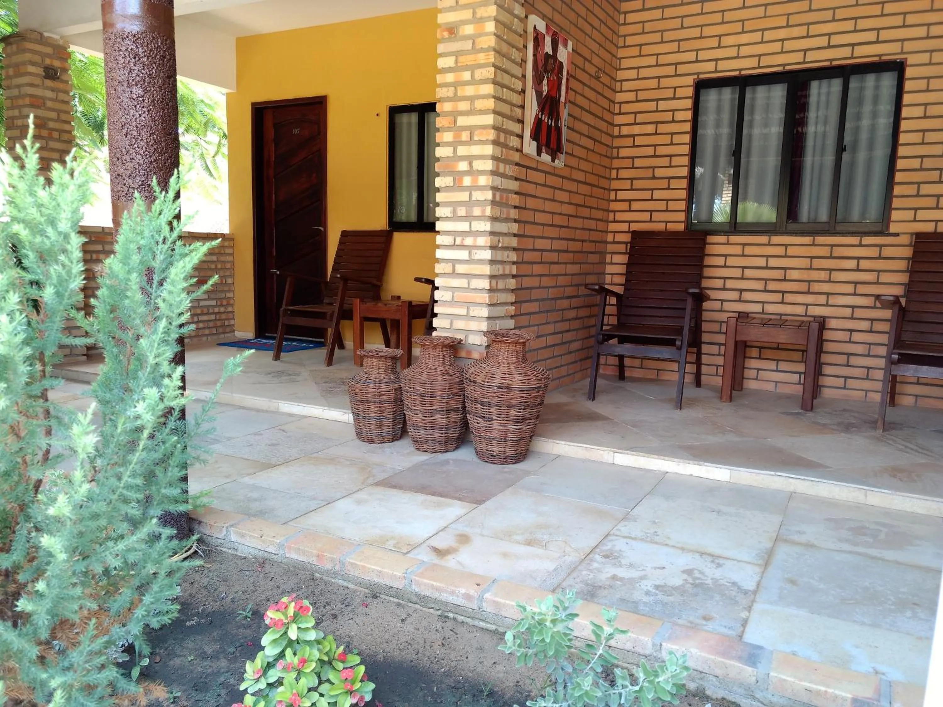 Garden view in Jardim dos Orixás