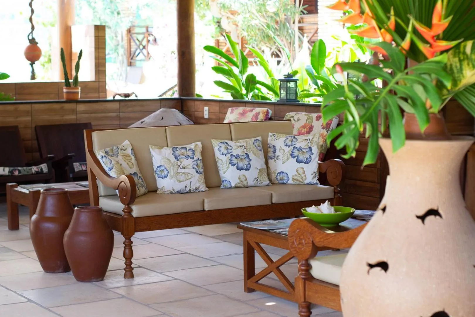 Living room in Jardim dos Orixás