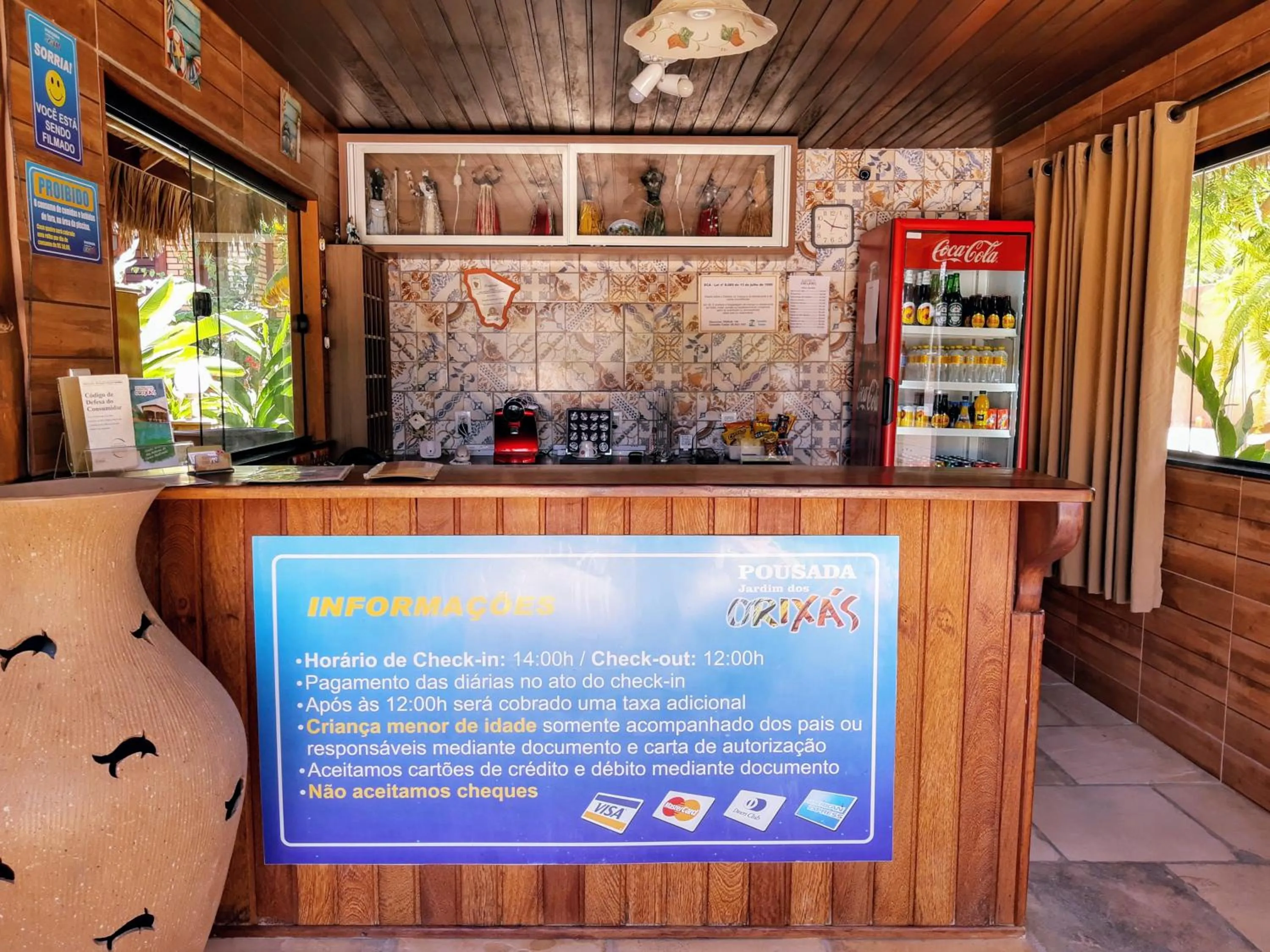 Lobby or reception in Jardim dos Orixás