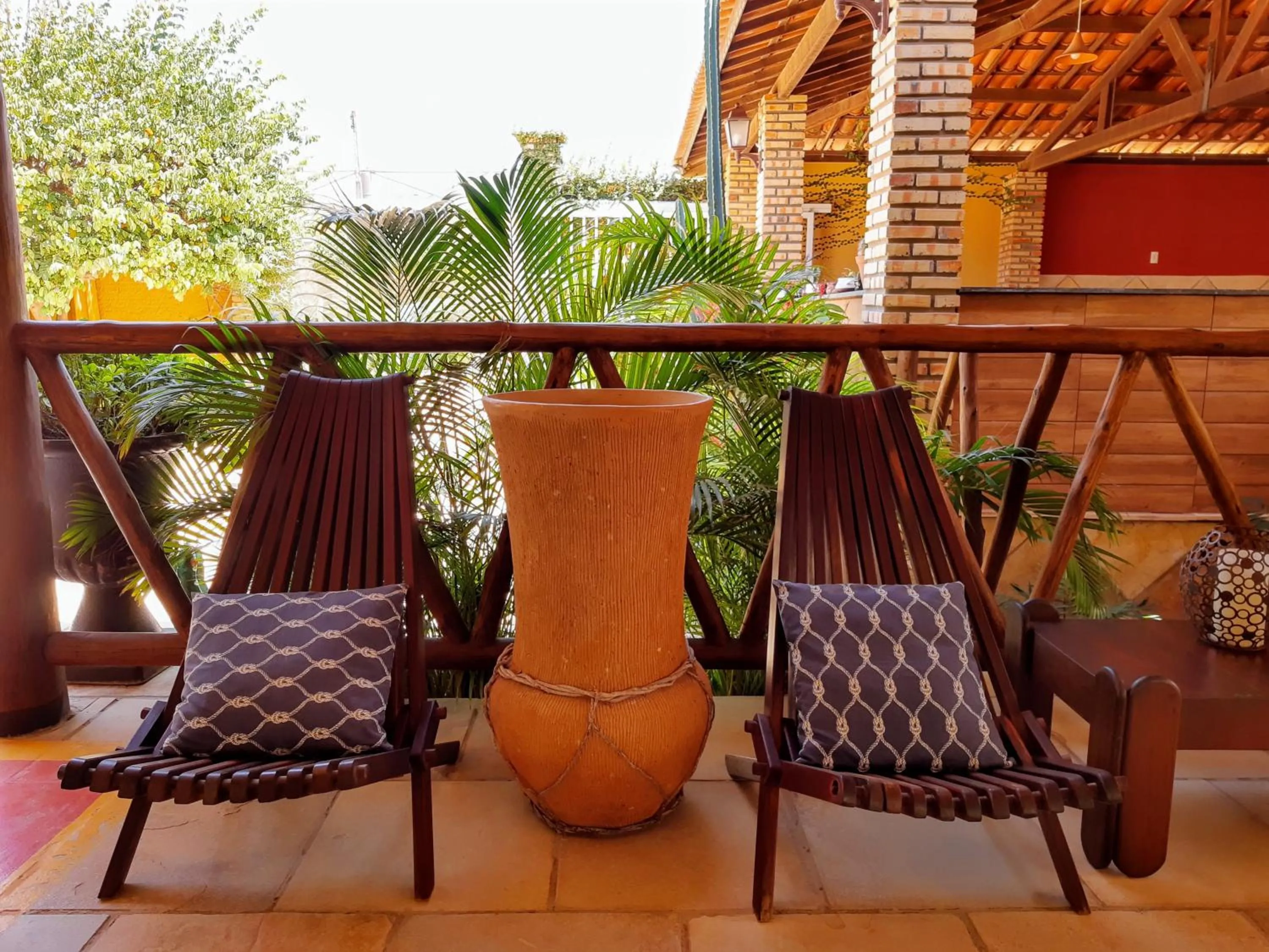 Bird's eye view in Jardim dos Orixás