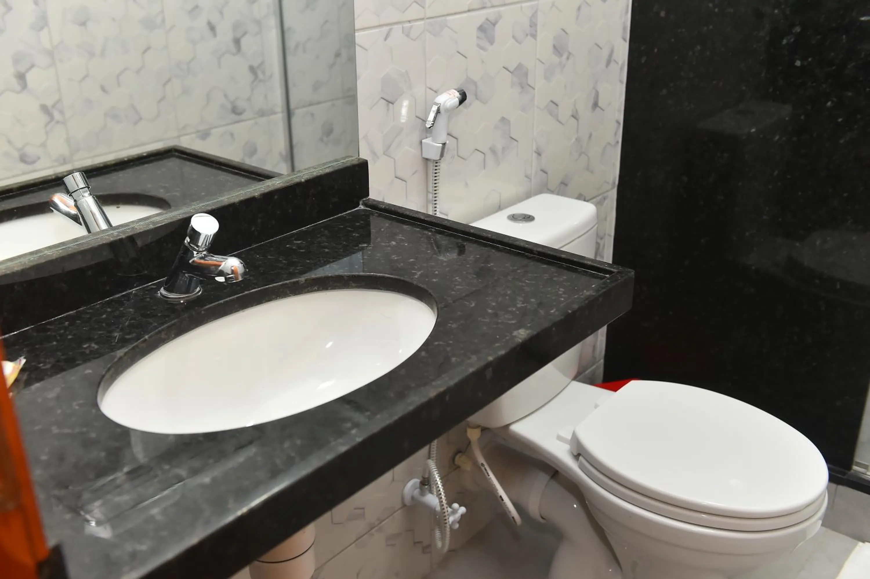 Bathroom in Hotel Três Caravelas