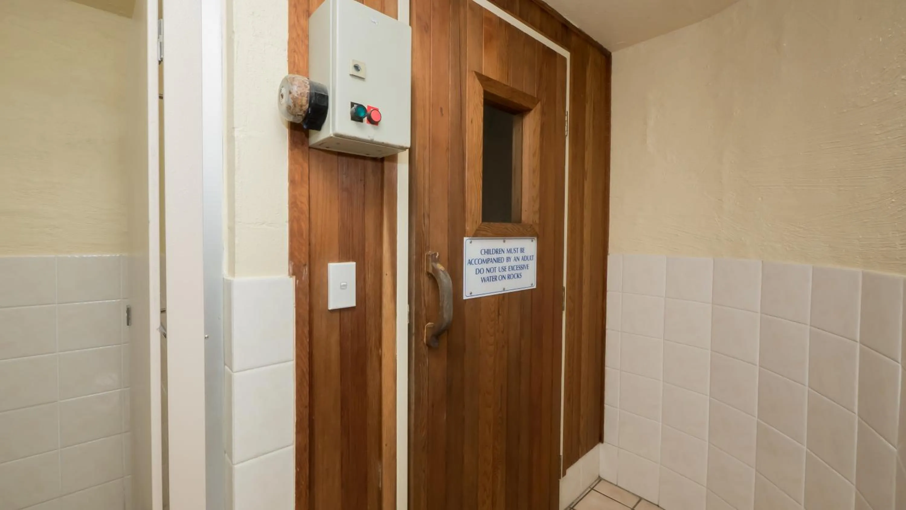 Sauna in Norfolk Luxury Beachfront Apartments Gold Coast