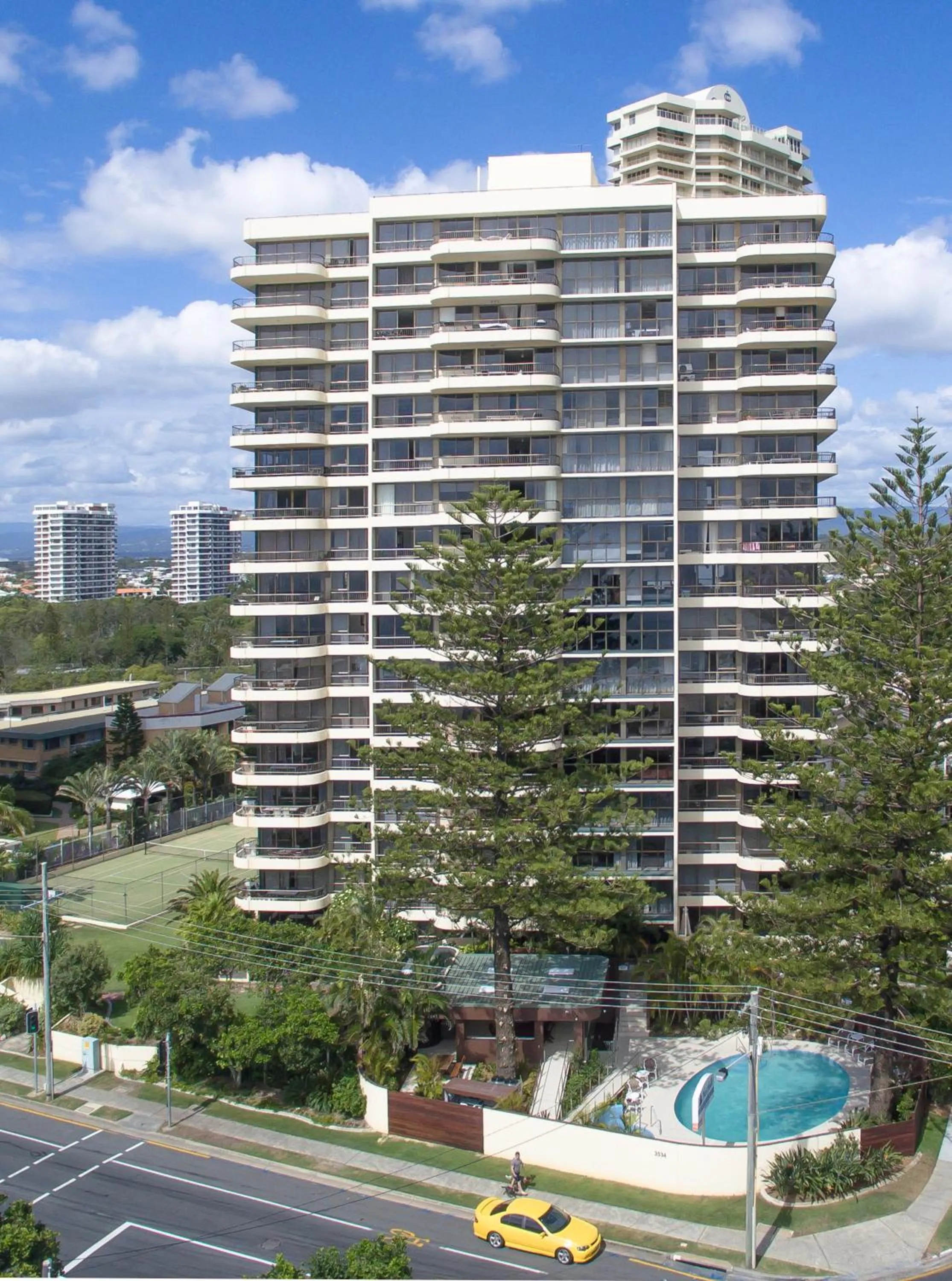Property building in Norfolk Luxury Beachfront Apartments Gold Coast