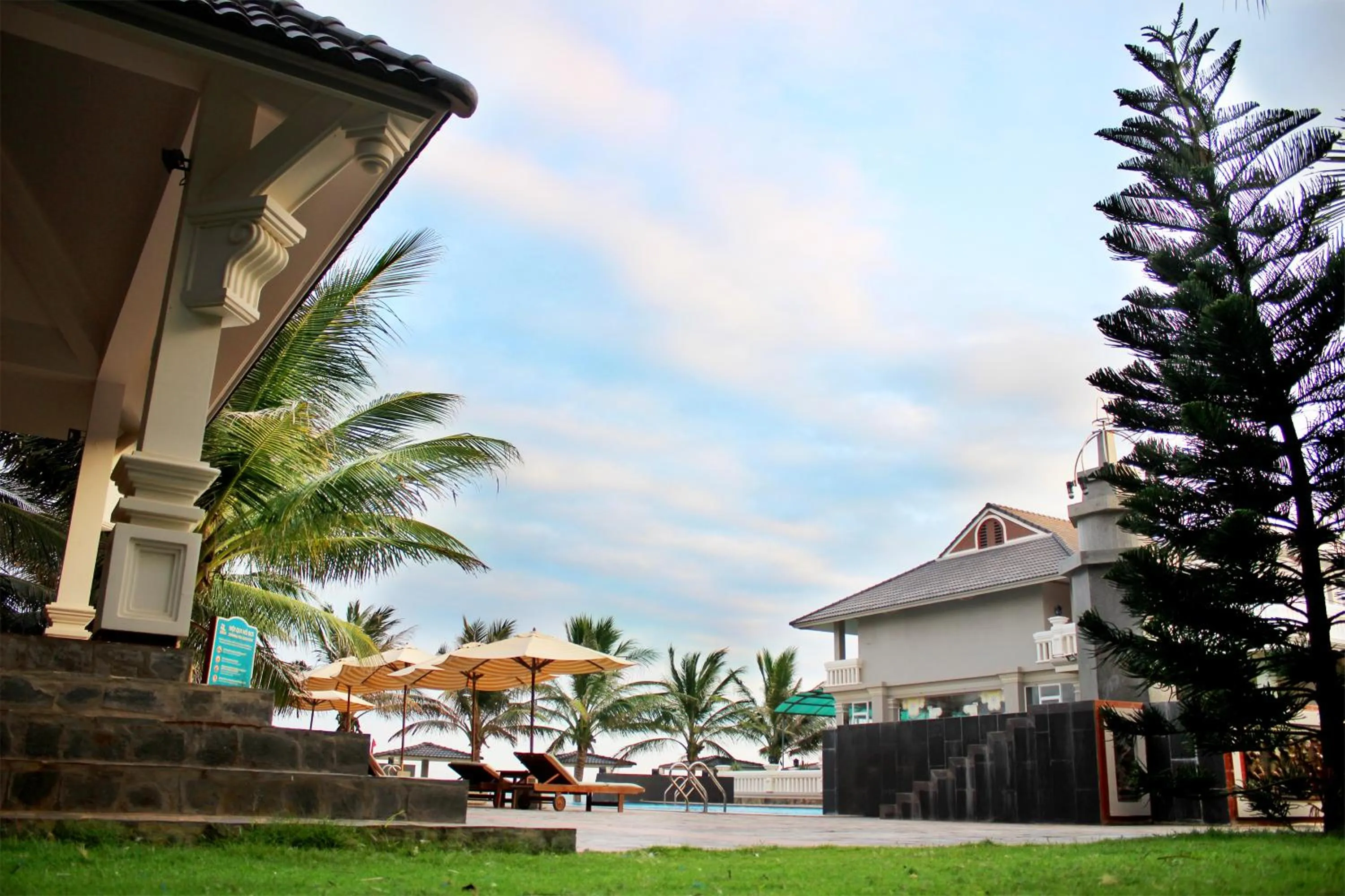 Property building in Champa Resort & Spa