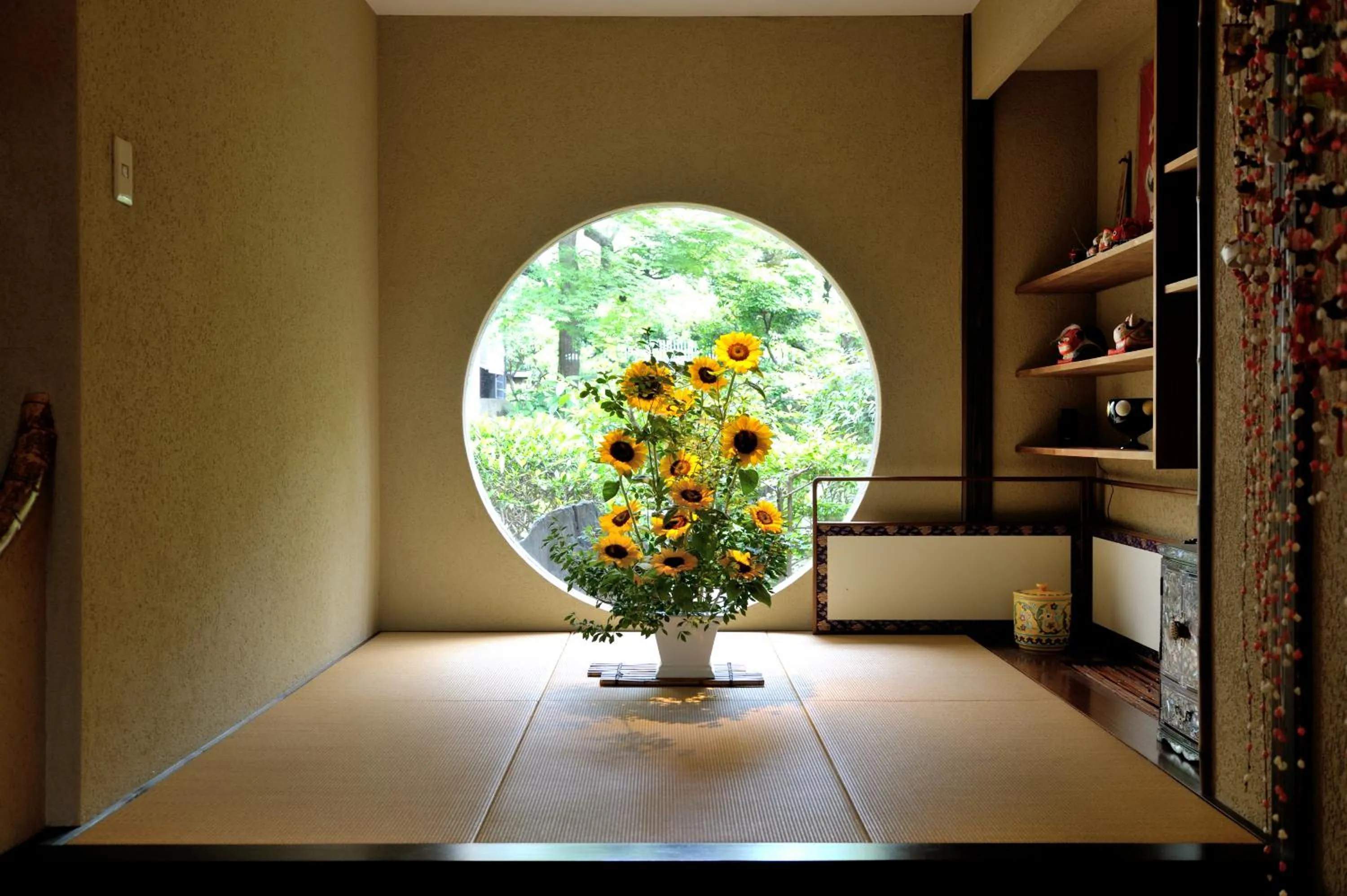 Decorative detail in Yadoya Nishijinso