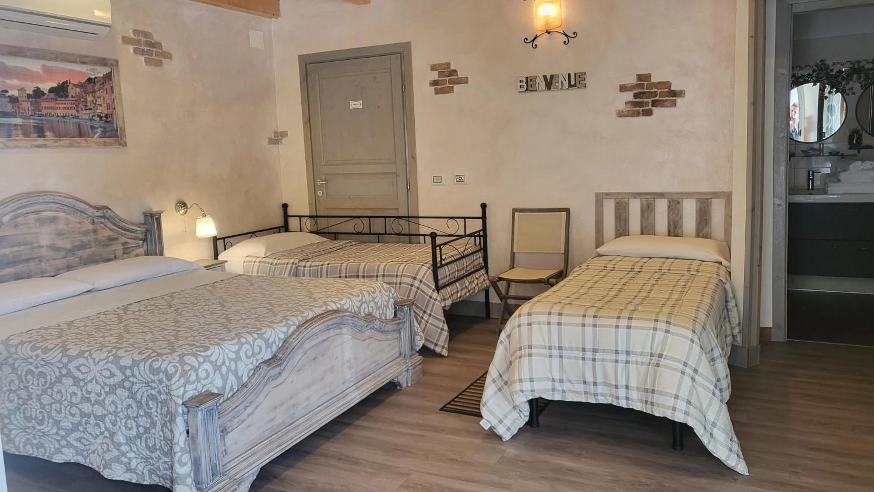 Bedroom, Bed in B&b Il Rustico