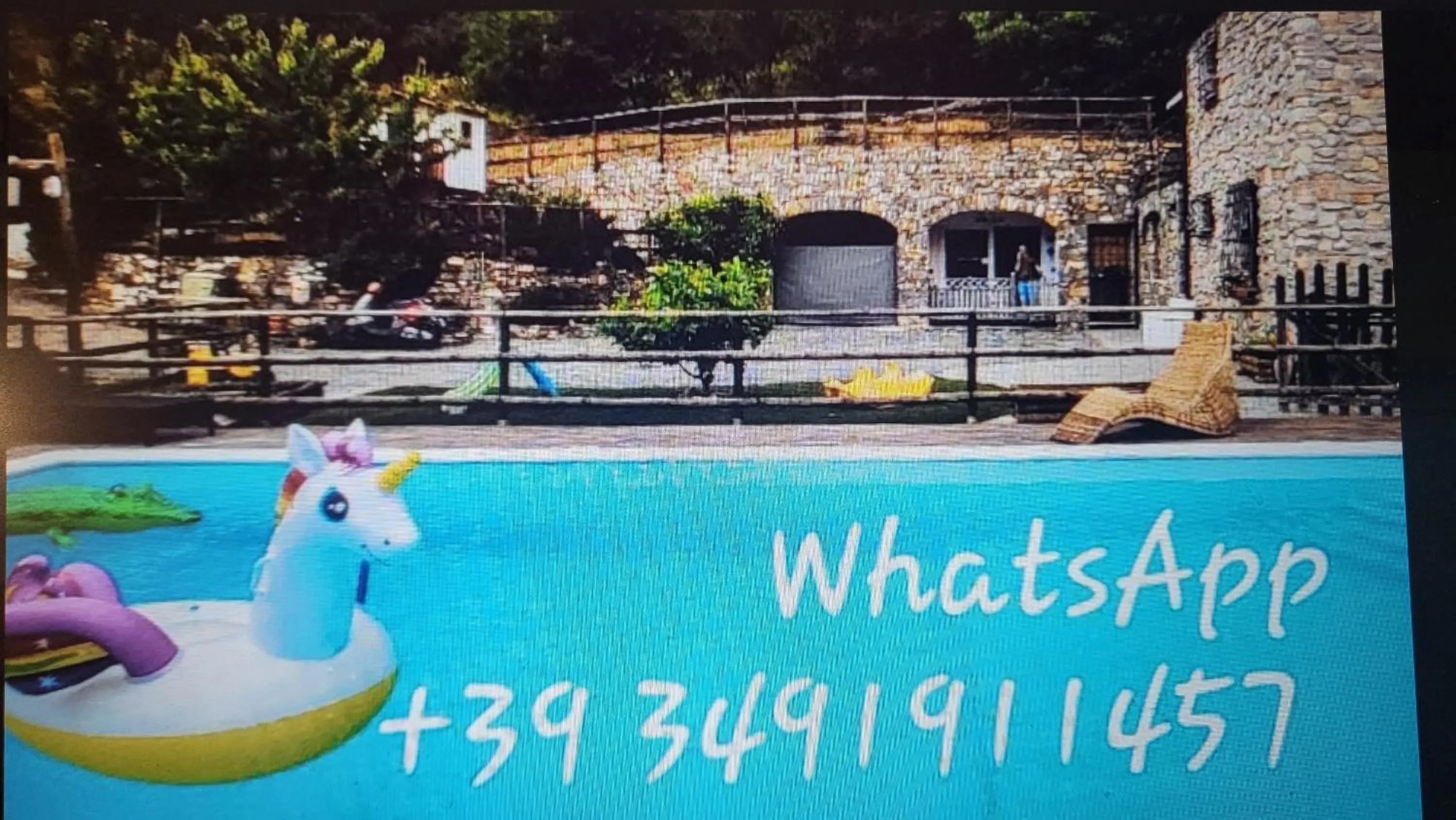 Text overlay in B&b Il Rustico