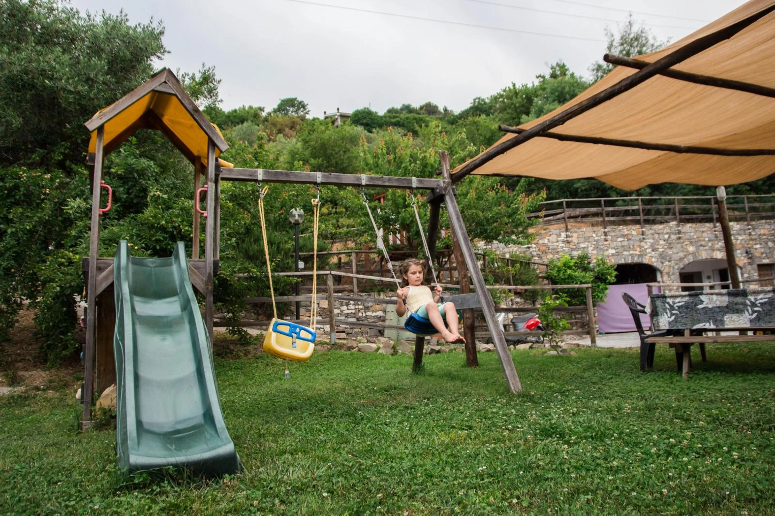 Garden in B&b Il Rustico