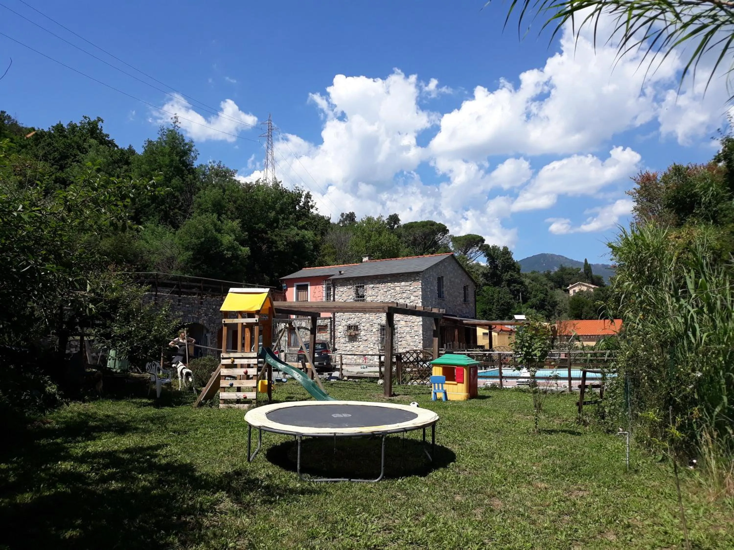 Children play ground in B&b Il Rustico