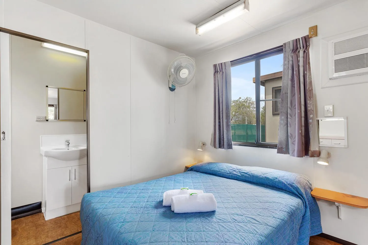 Bed in First City Caravilla