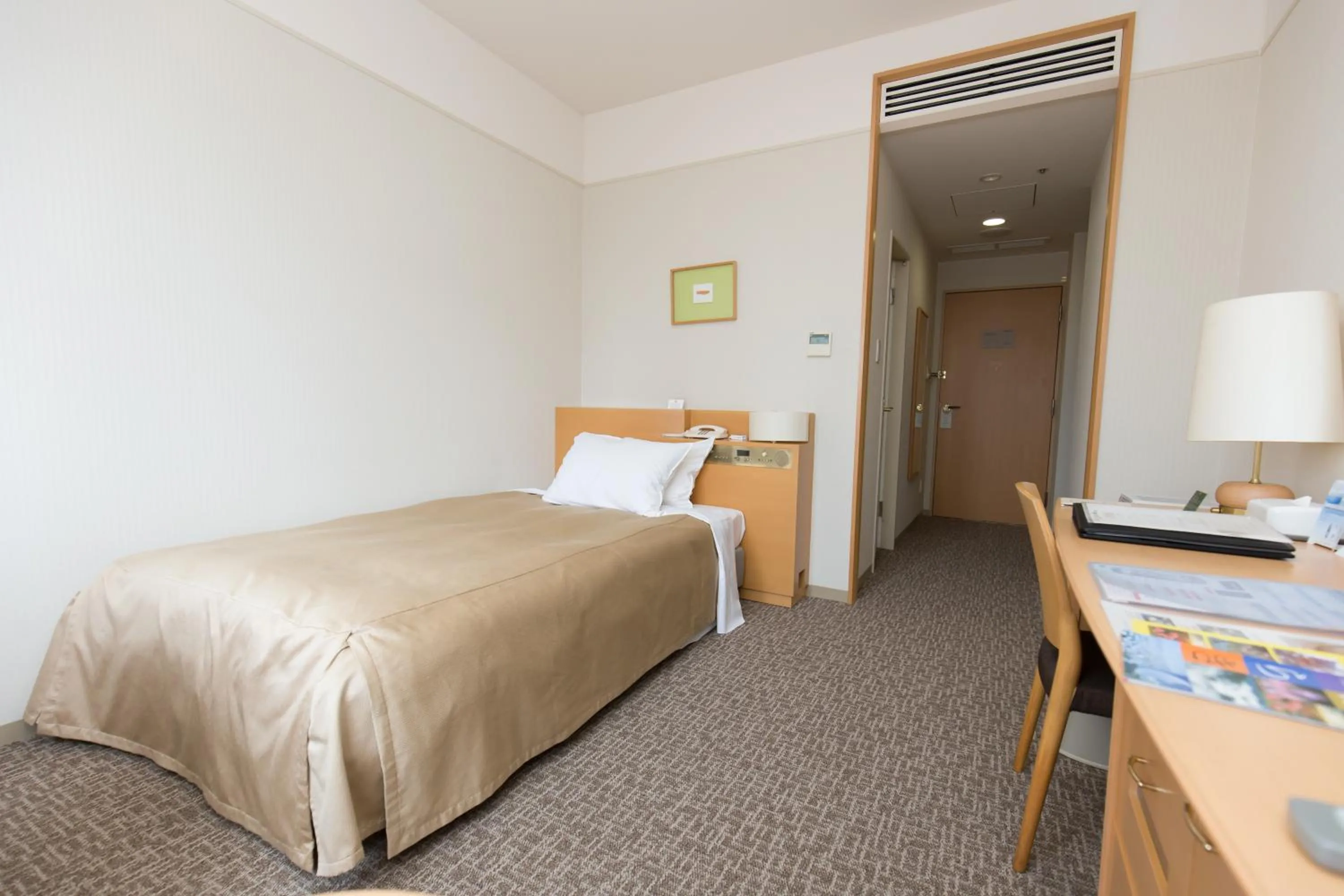 Bed in Hotel Lake View Mito