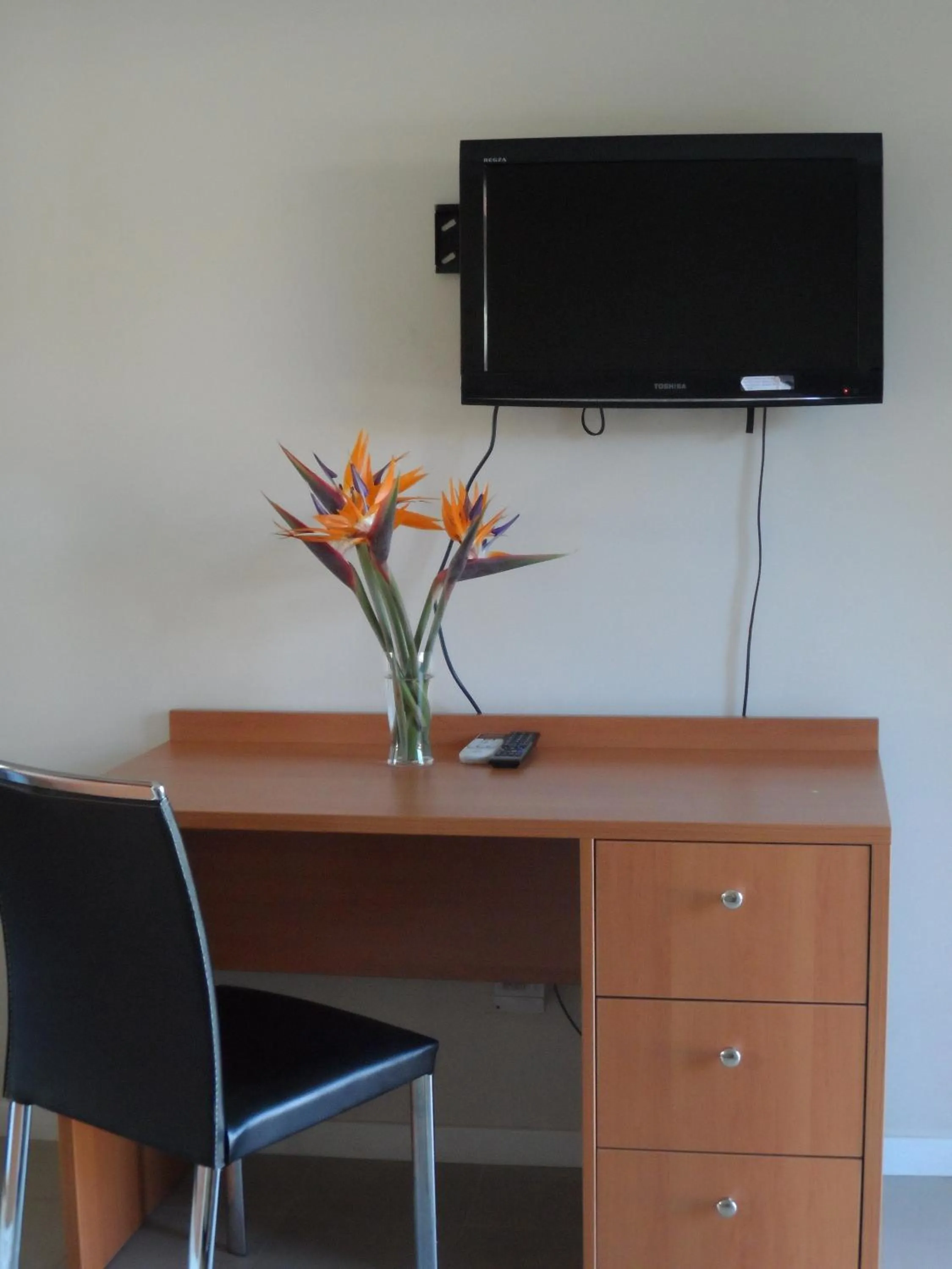 Decorative detail, TV/Entertainment Center in Liberty Plains Motor Inn