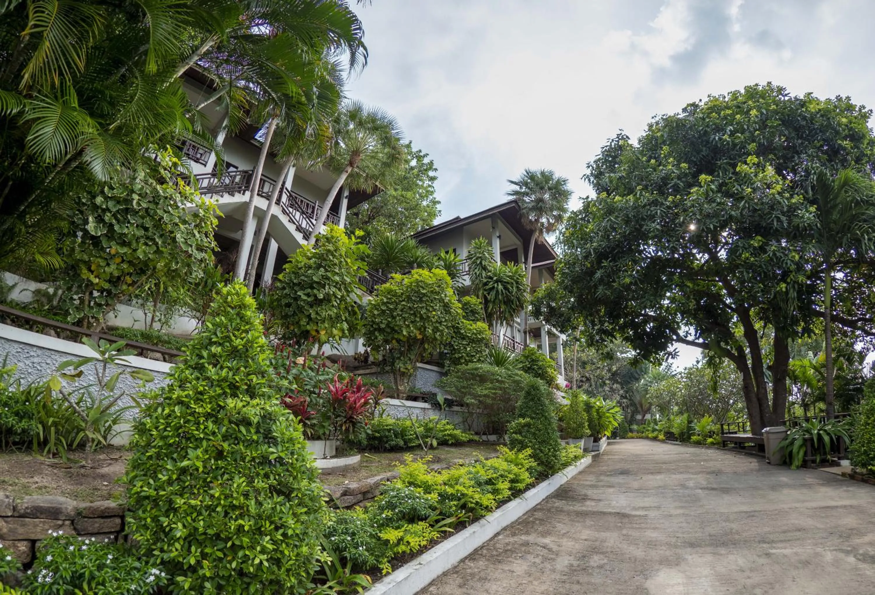 Garden in Ban's Diving Resort