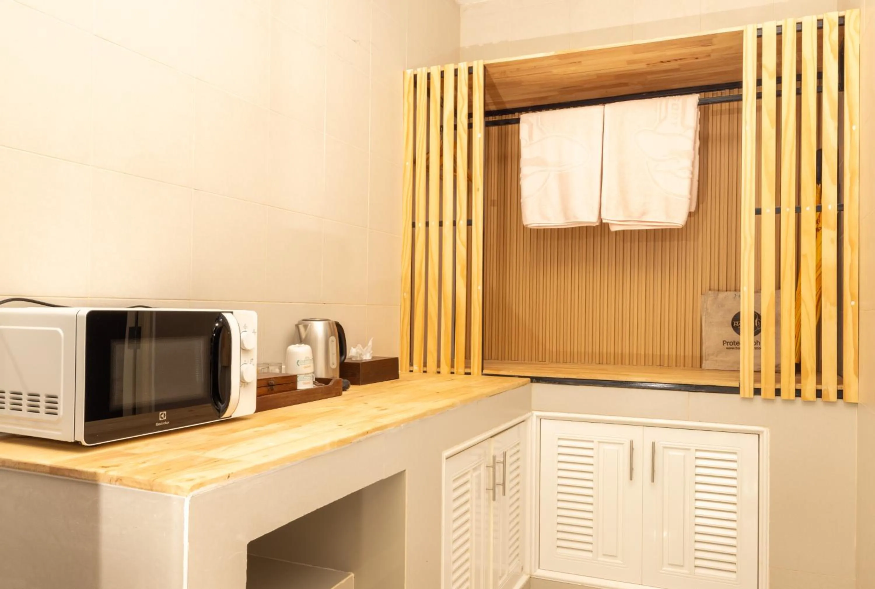 Kitchen or kitchenette in Ban's Diving Resort