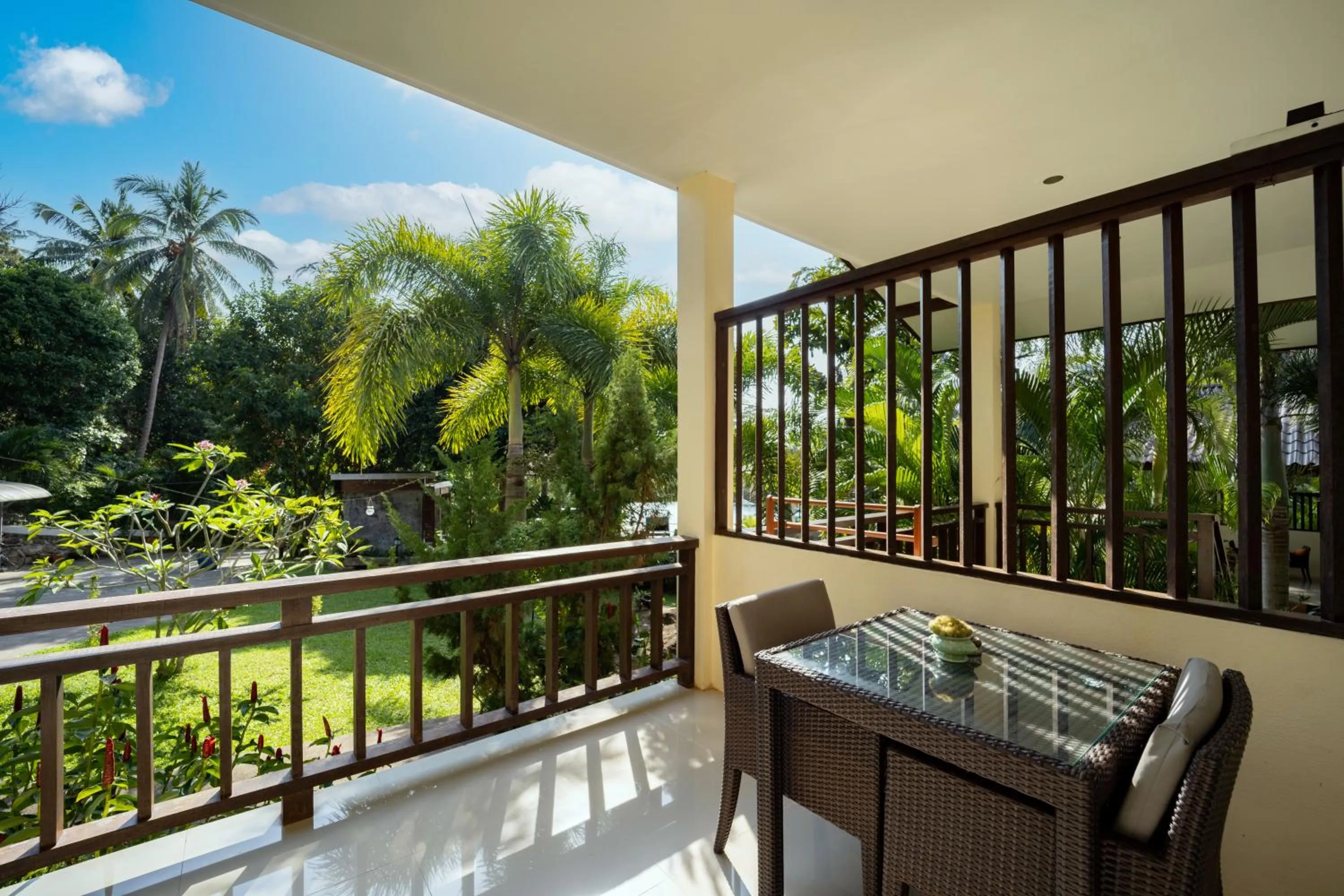 Balcony/Terrace in Ban's Diving Resort