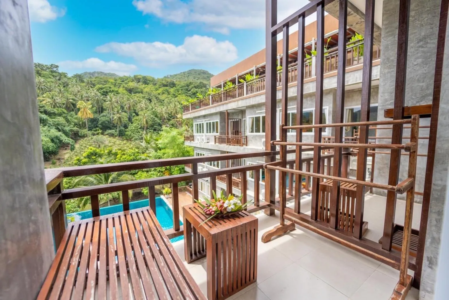 Balcony/Terrace in Ban's Diving Resort