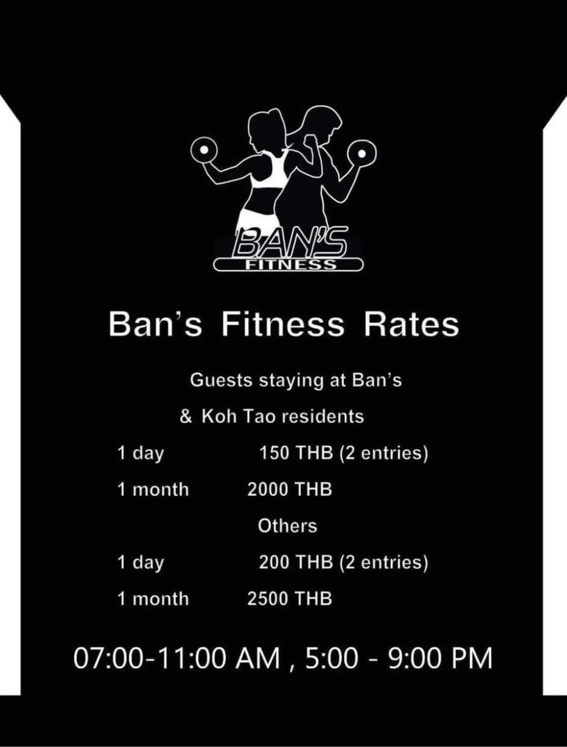Fitness centre/facilities in Ban's Diving Resort