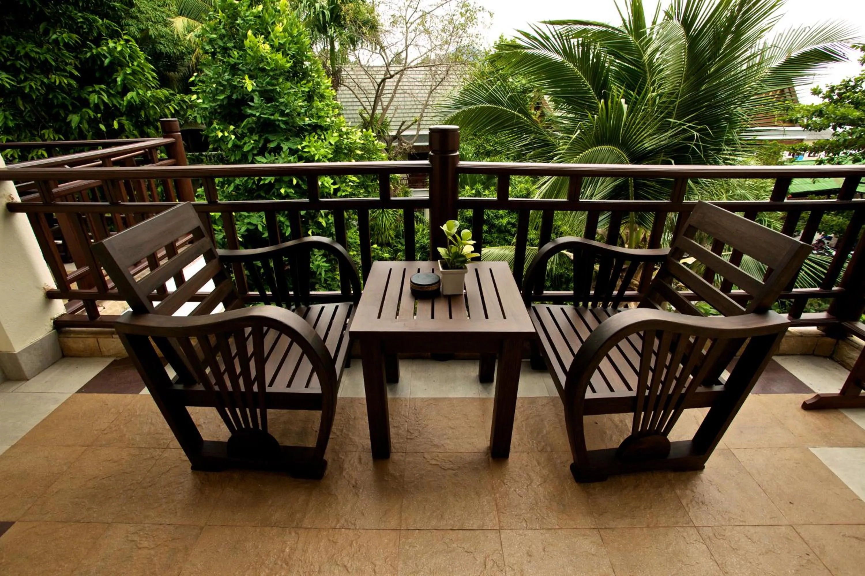 Balcony/Terrace in Ban's Diving Resort