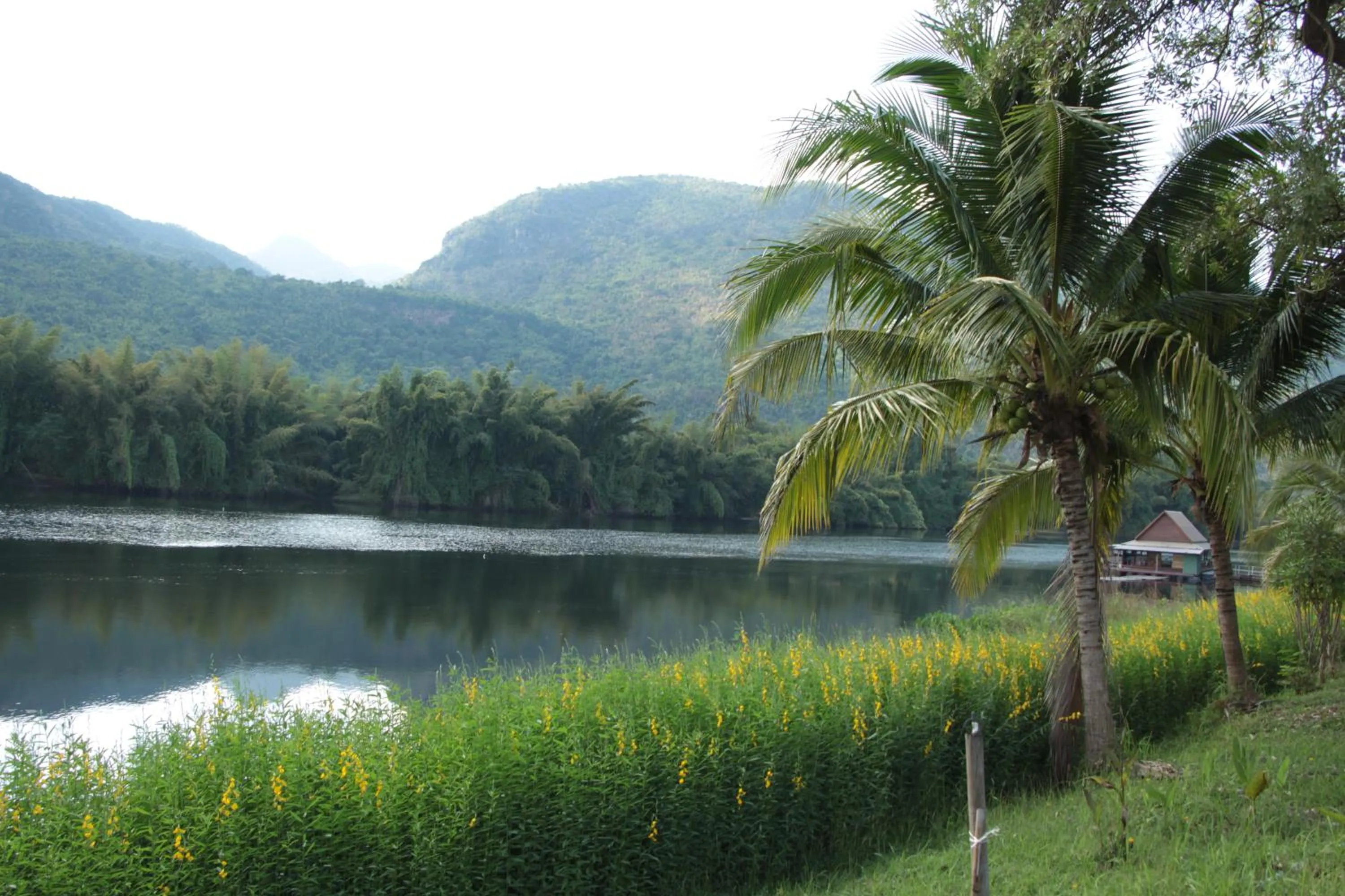 Natural landscape in River Kwai Park & Resort